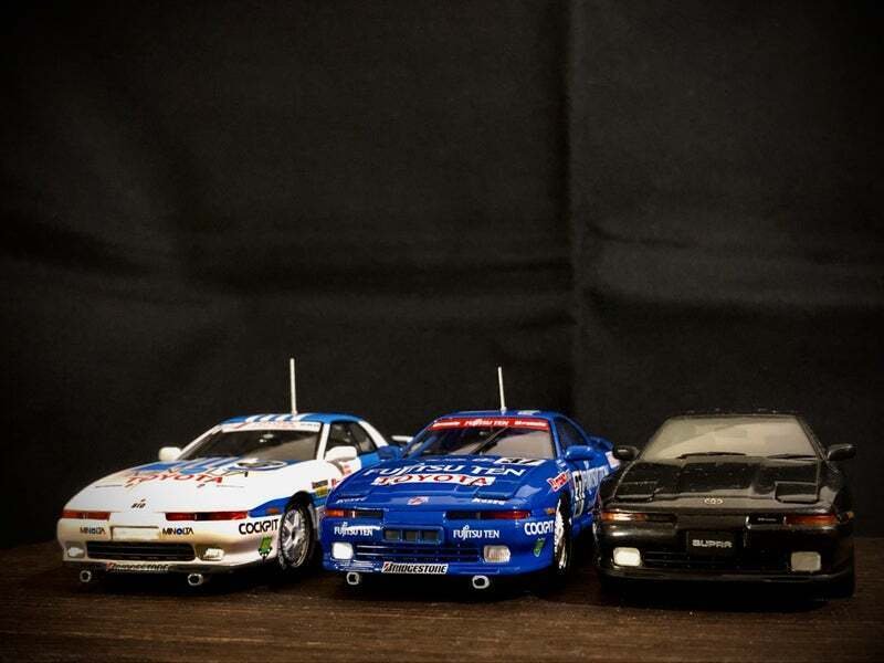 エブロ(EBBRO) 1/43 富士通 トムス スープラ Gr.A 1990｜てOの