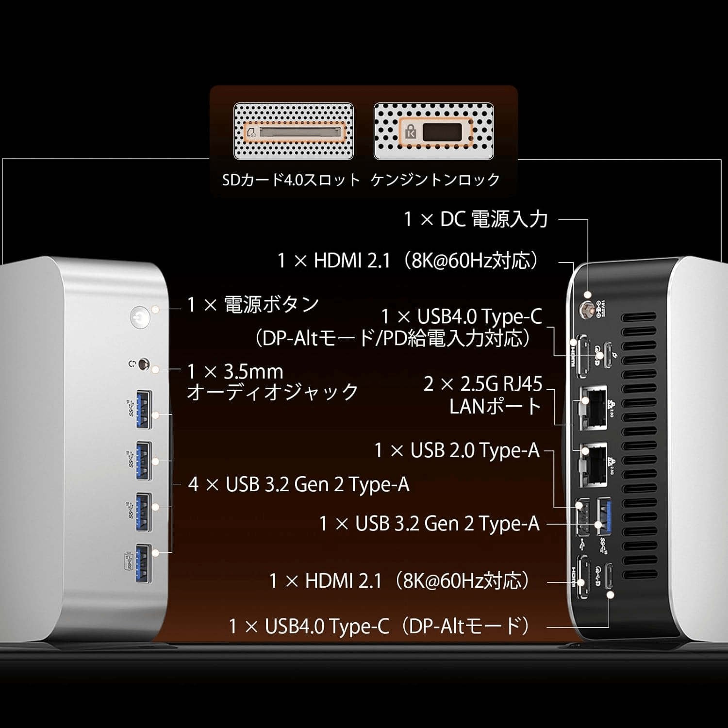 GEEKOM A9 MAX AI ミニPC Ryzen AI 9 HX 370搭載｜GetGadgetGot