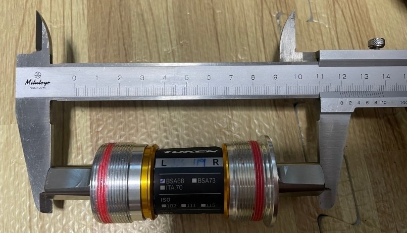 ブロンプトン BB クランク変更 110 PCD ダブルギア 1号機｜nono