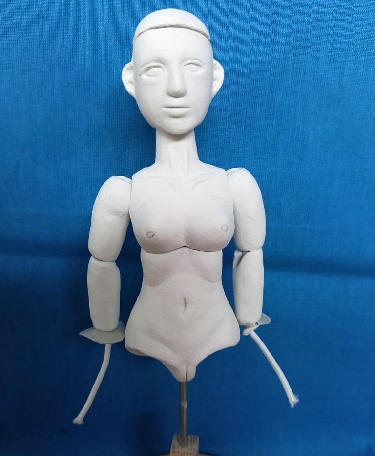 動かぬ球体関節人形 ～その4～｜doll-modeler3
