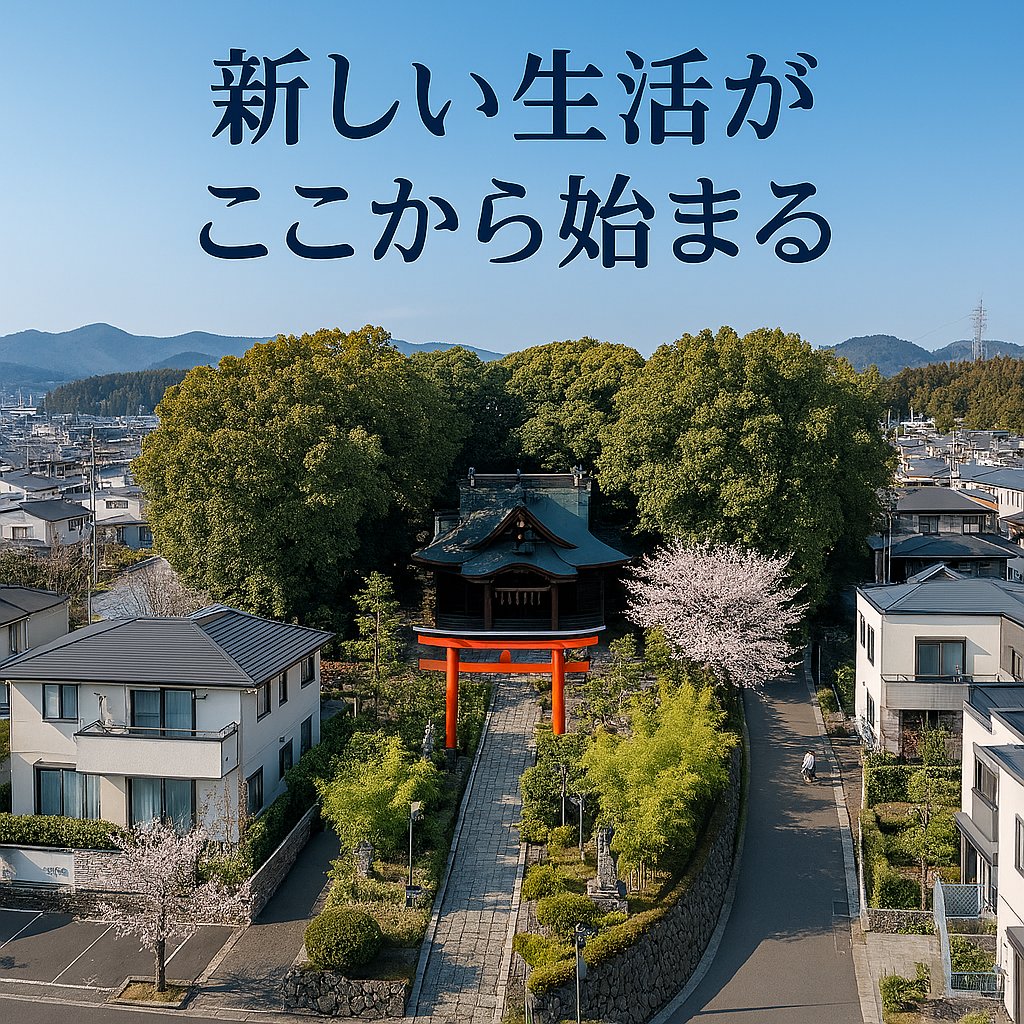 🌸🏡日根野新築分譲｜プレミアムガーデンズ日根野Ⅲ　神社の杜に寄り添う、静けさと利便性を兼ね備えた理想の住まい