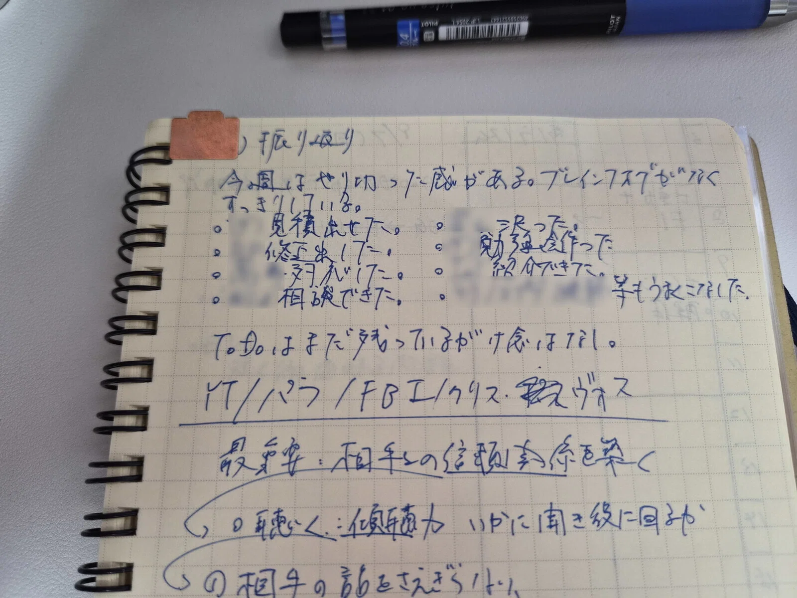 手書きノート生活1ヶ月：ブレインフォグが消えた｜wag