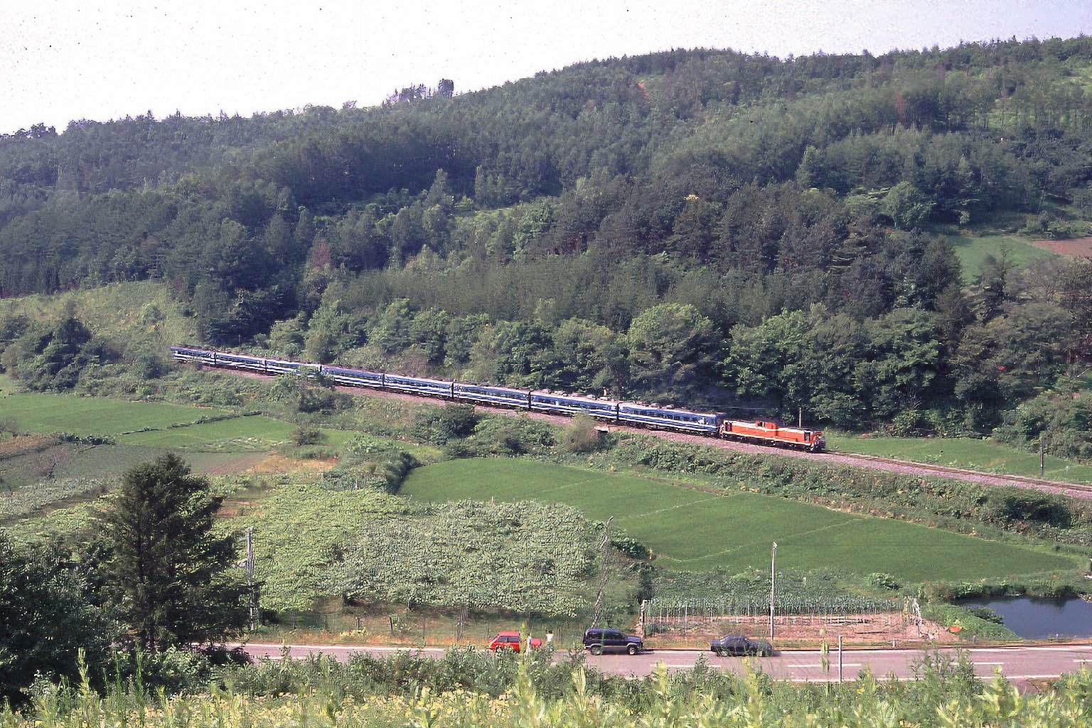 v075, 函館本線：C62ニセコ （1988年夏）｜ひろやん