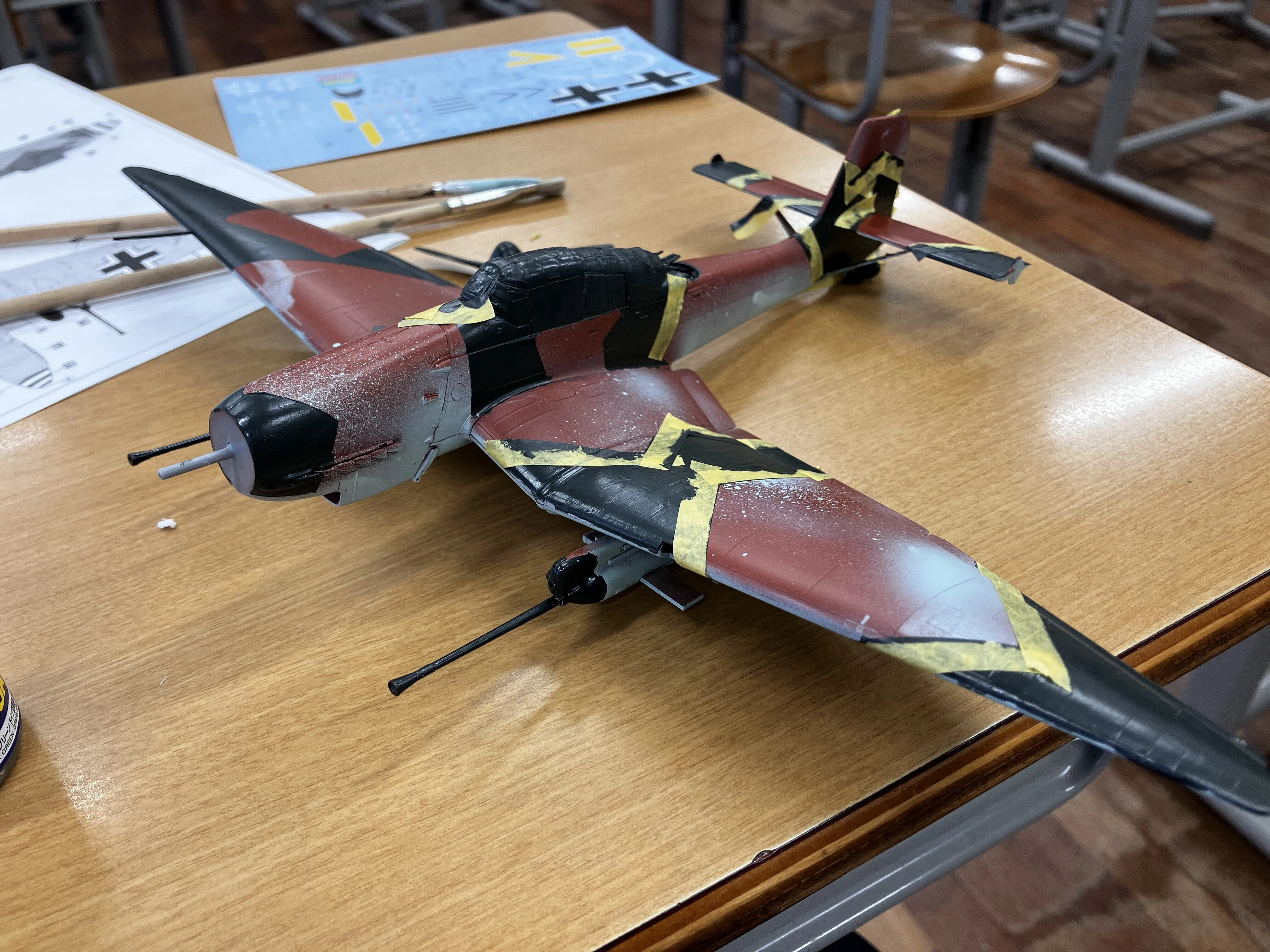 8 ハセガワ1/48 Junkers Ju87G-2スツーカ 