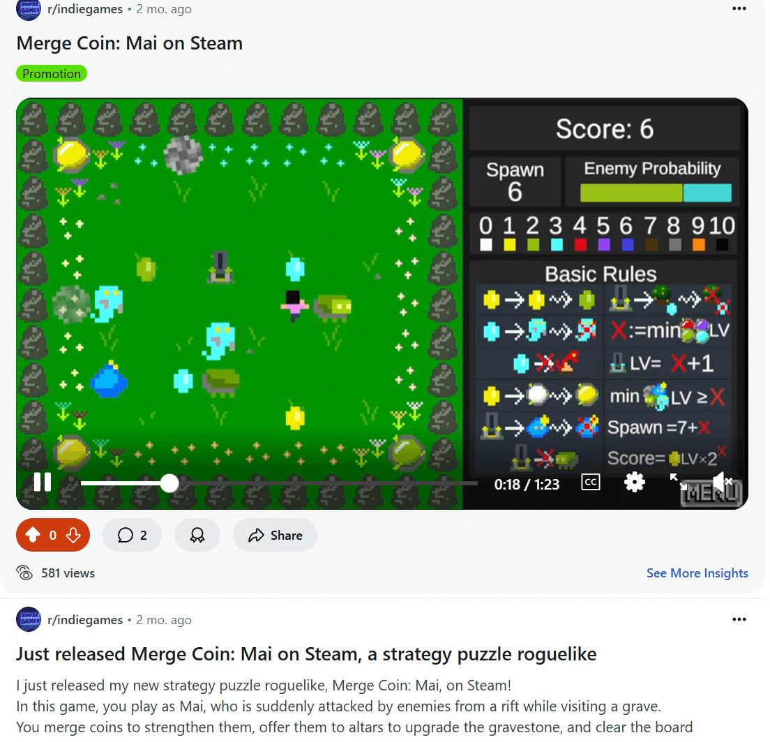 Steamで販売中のゲームの広告をKeymailerに出すもうまくいかず、でもマネーバックを受けた話｜おばけテンプラ