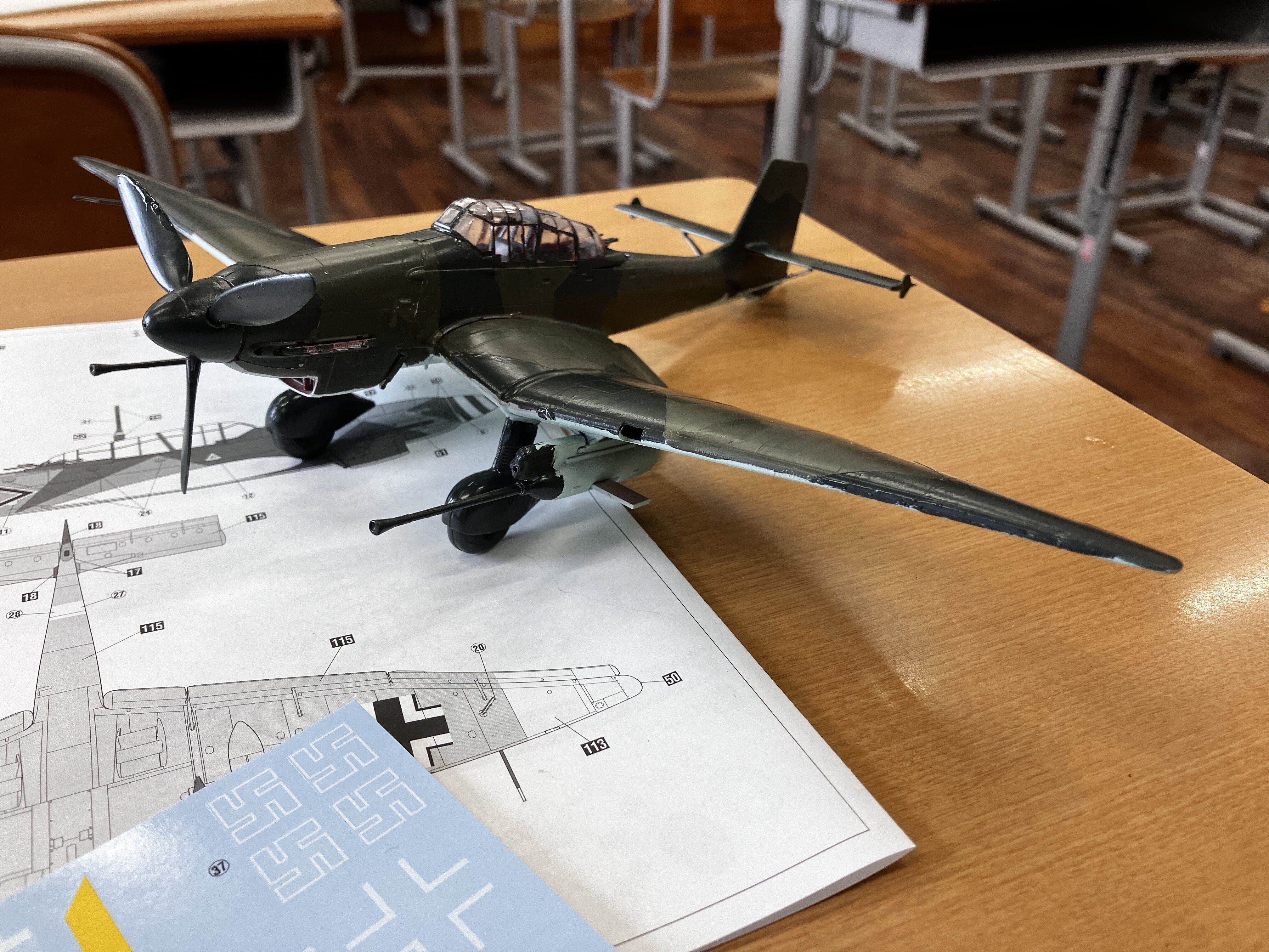 8 ハセガワ1/48 Junkers Ju87G-2スツーカ 