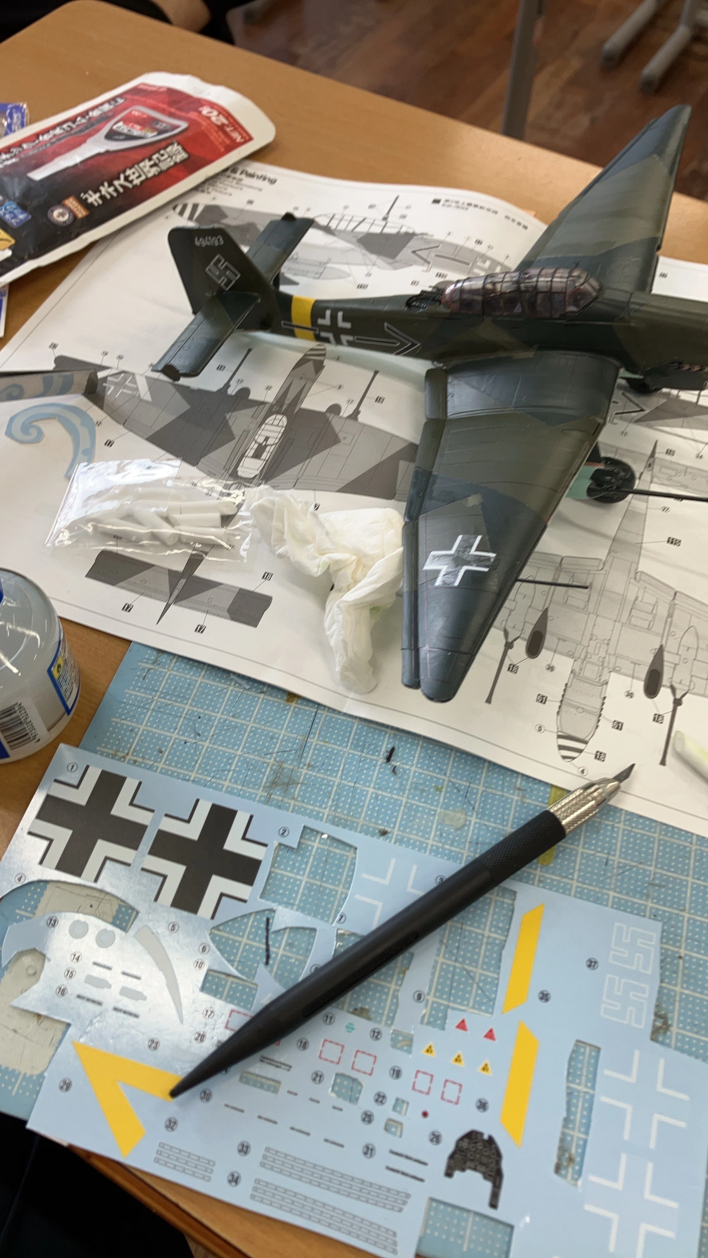 8 ハセガワ1/48 Junkers Ju87G-2スツーカ 