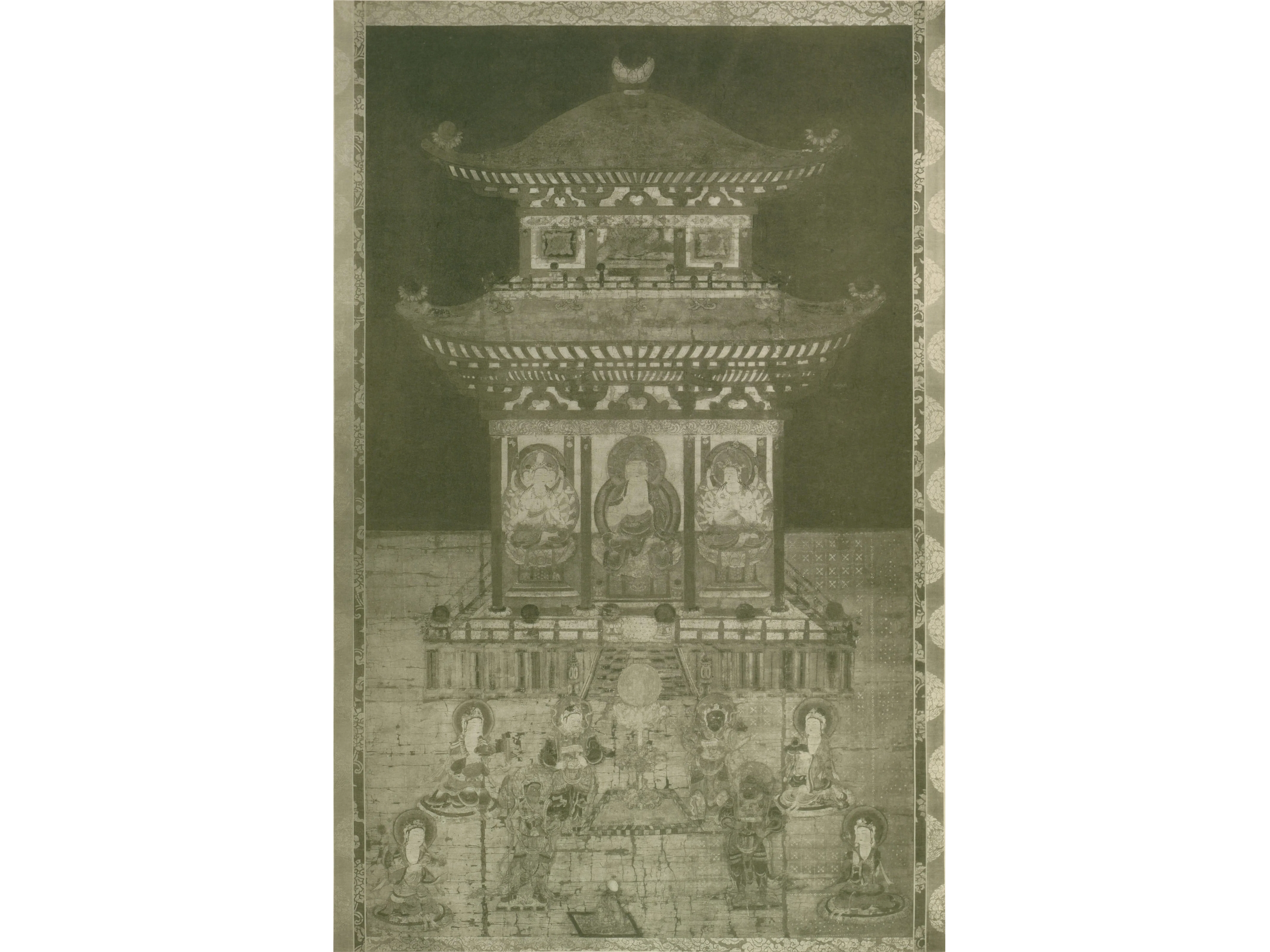 平安から鎌倉時代に作られた白描の仏像カタログが美しい……@東京国立