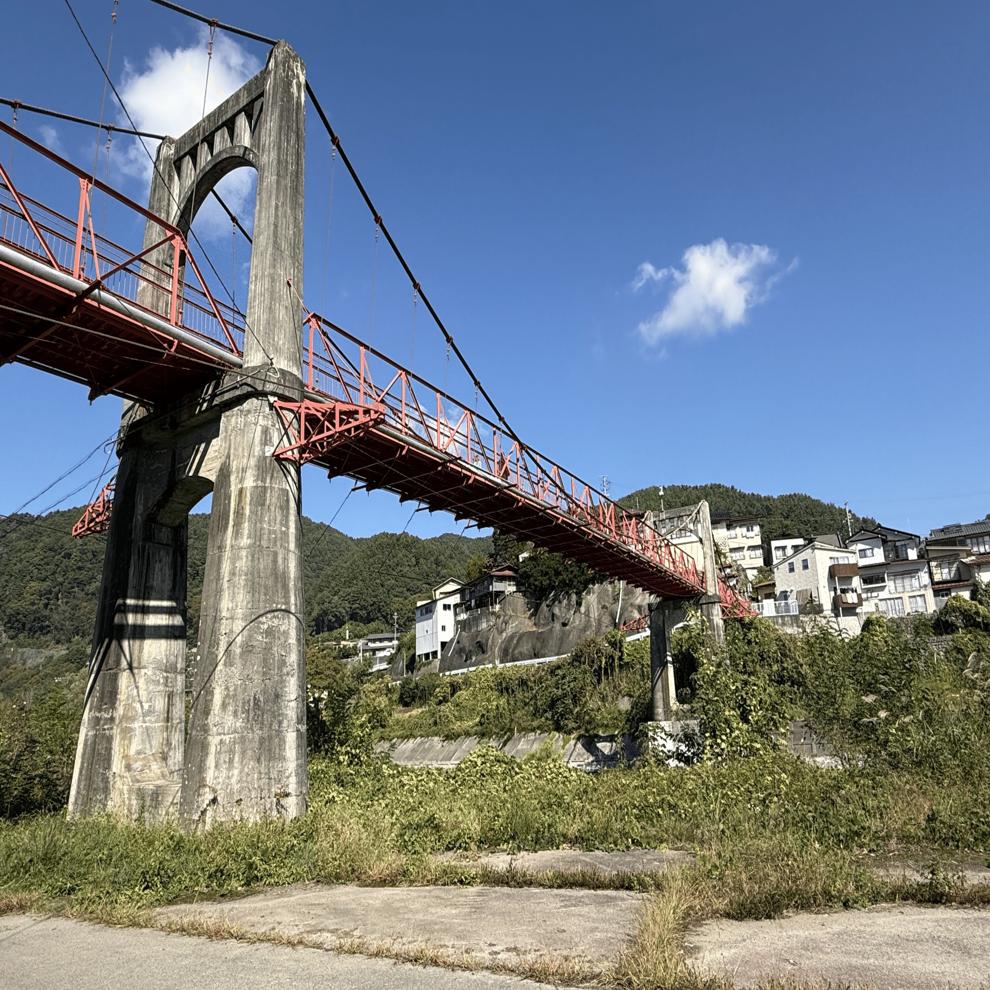 高遠の天女橋（吊橋）を拝見 #132｜逍遥軒@みちくさ紀行