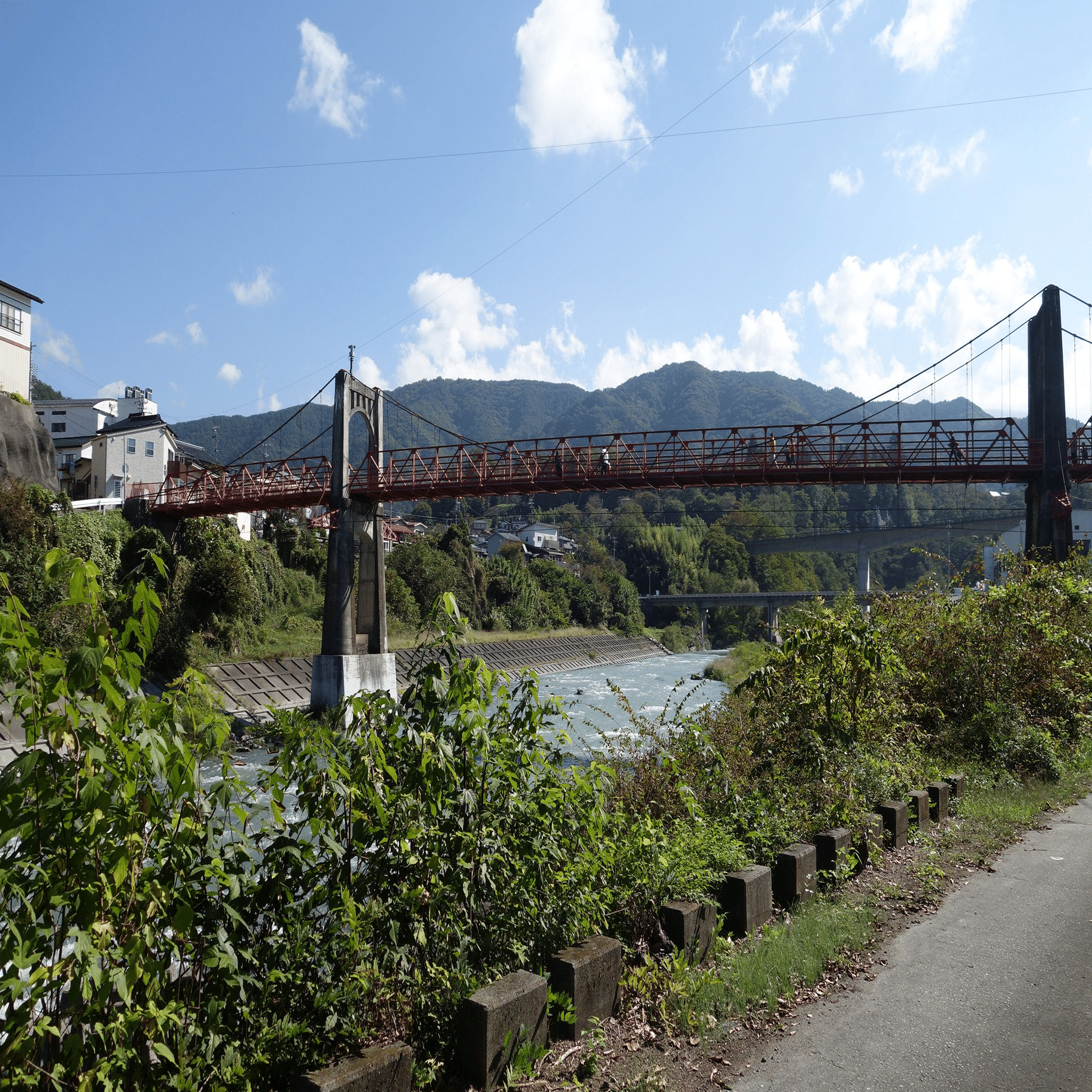 高遠の天女橋（吊橋）を拝見 #132｜逍遥軒@みちくさ紀行