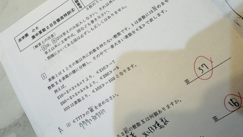 中学受験】小6、夏休みにやったこと｜ぽりぽり医
