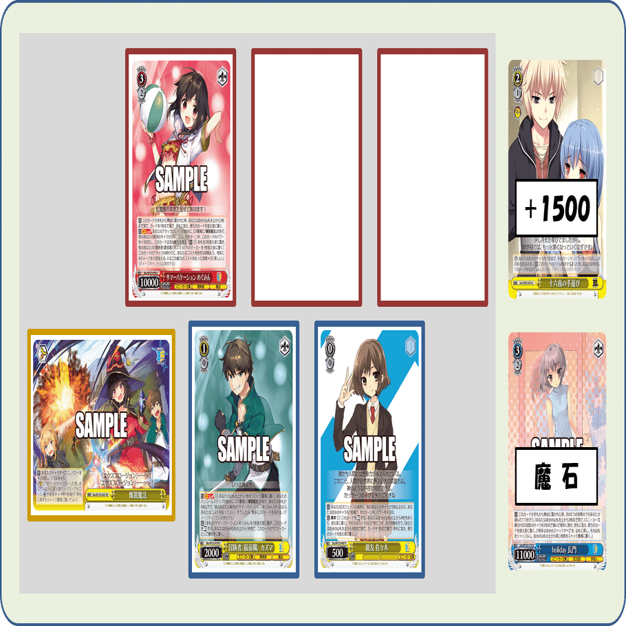 イベント採用型めぐみん 角川スニーカー8枝【構築雑記】｜しむ