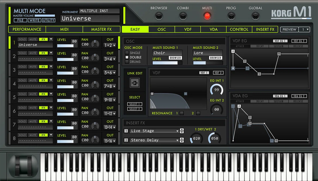 DTM】むかしばなし KORG「M1」ほか、当時のシンセと今のシンセ｜ふるの