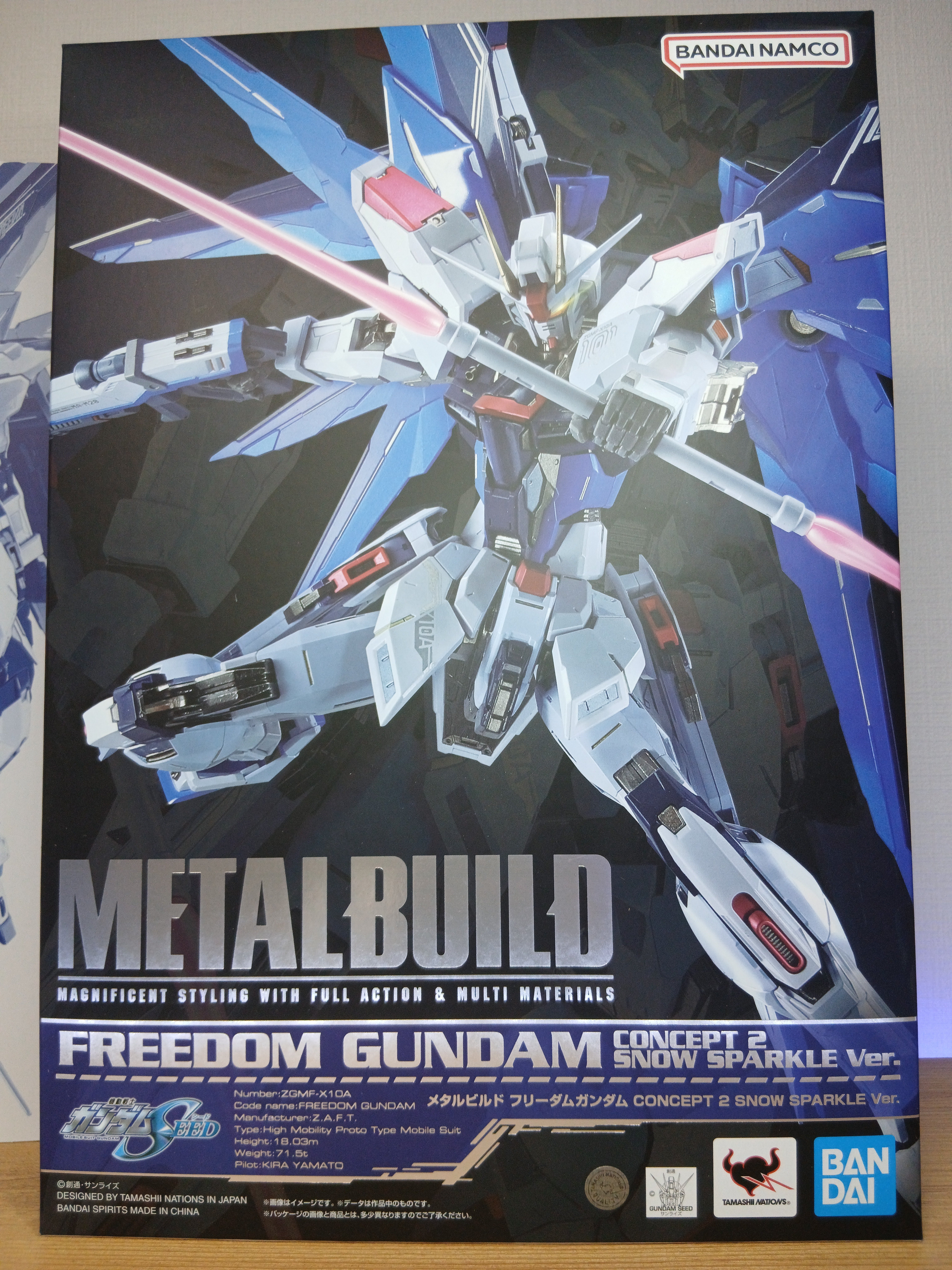 感想]METAL BUILD フリーダムガンダム CONCEPT 2 SNOW SPARKLE