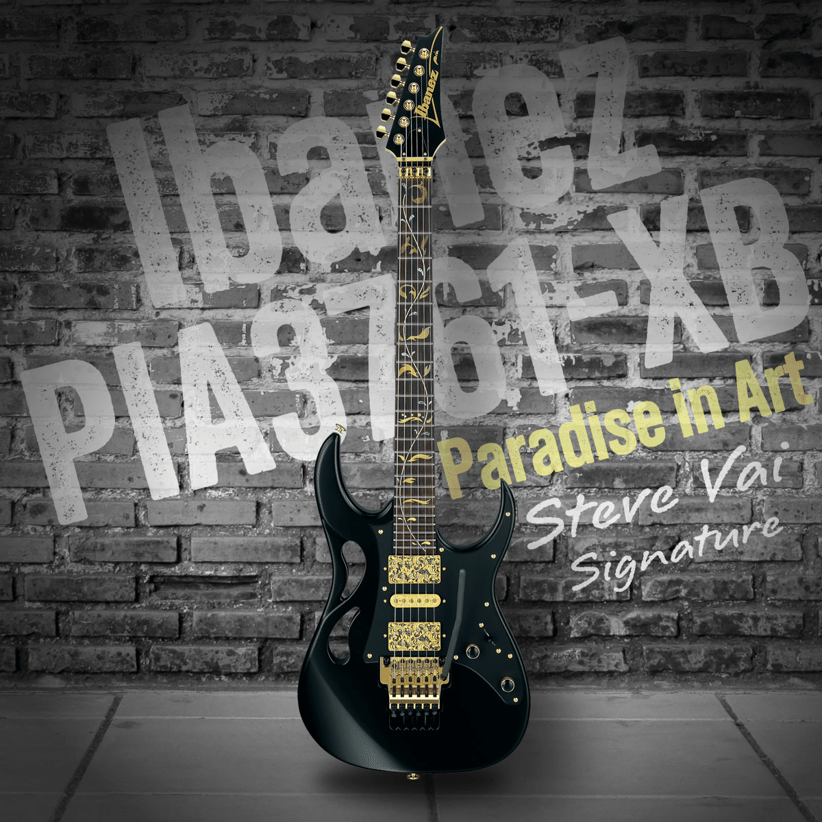 精悍なOnyx Black！アイバニーズによるスティーヴ・ヴァイ・モデル