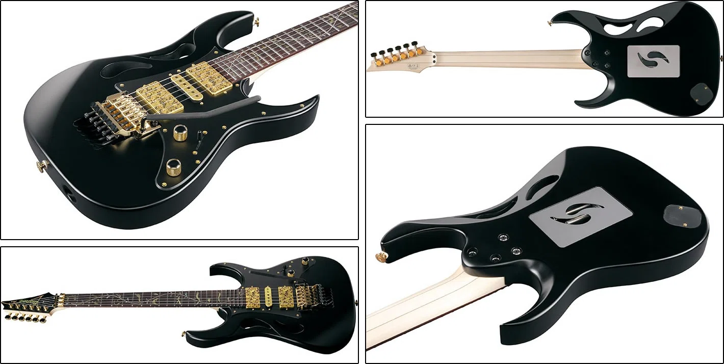 精悍なOnyx Black！アイバニーズによるスティーヴ・ヴァイ・モデル