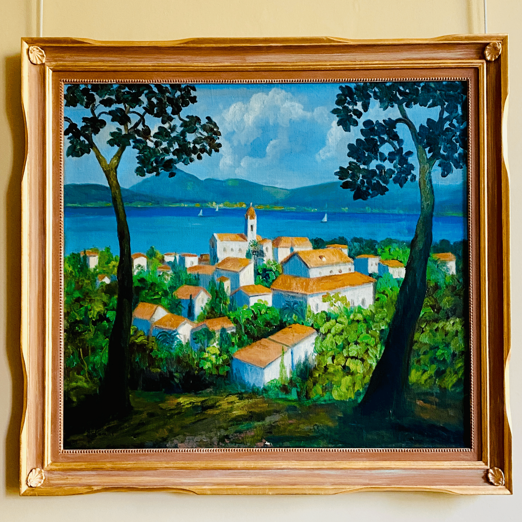 失敗した」と思った4枚目の絵と、印象派の点々をめぐる日曜日｜山林