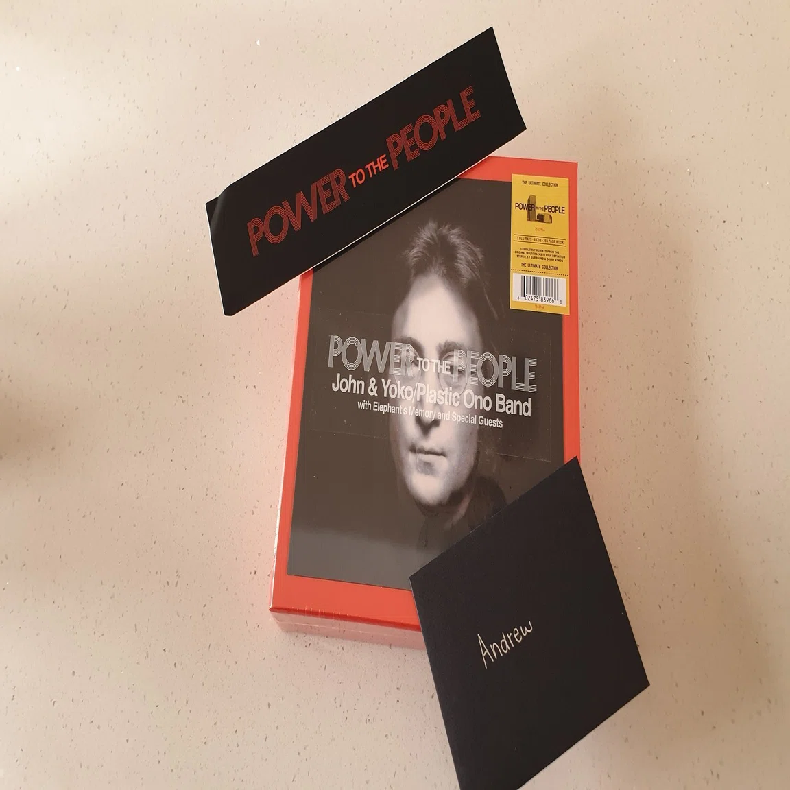 ???⬜️◼️Power To the People by JohnLennon & YokoOno 