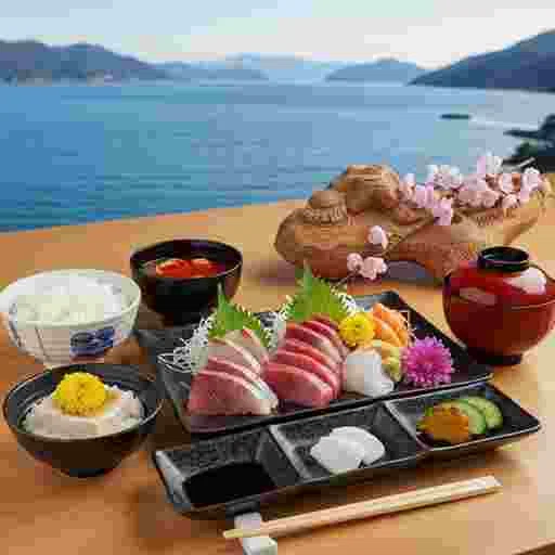 お刺身定食 写真素材（サンプル）012