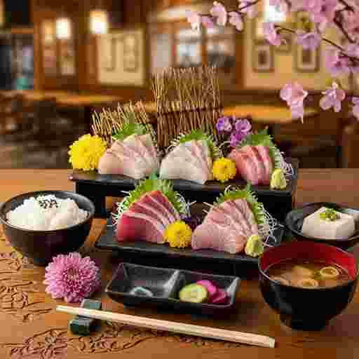 お刺身定食 写真素材（サンプル）07