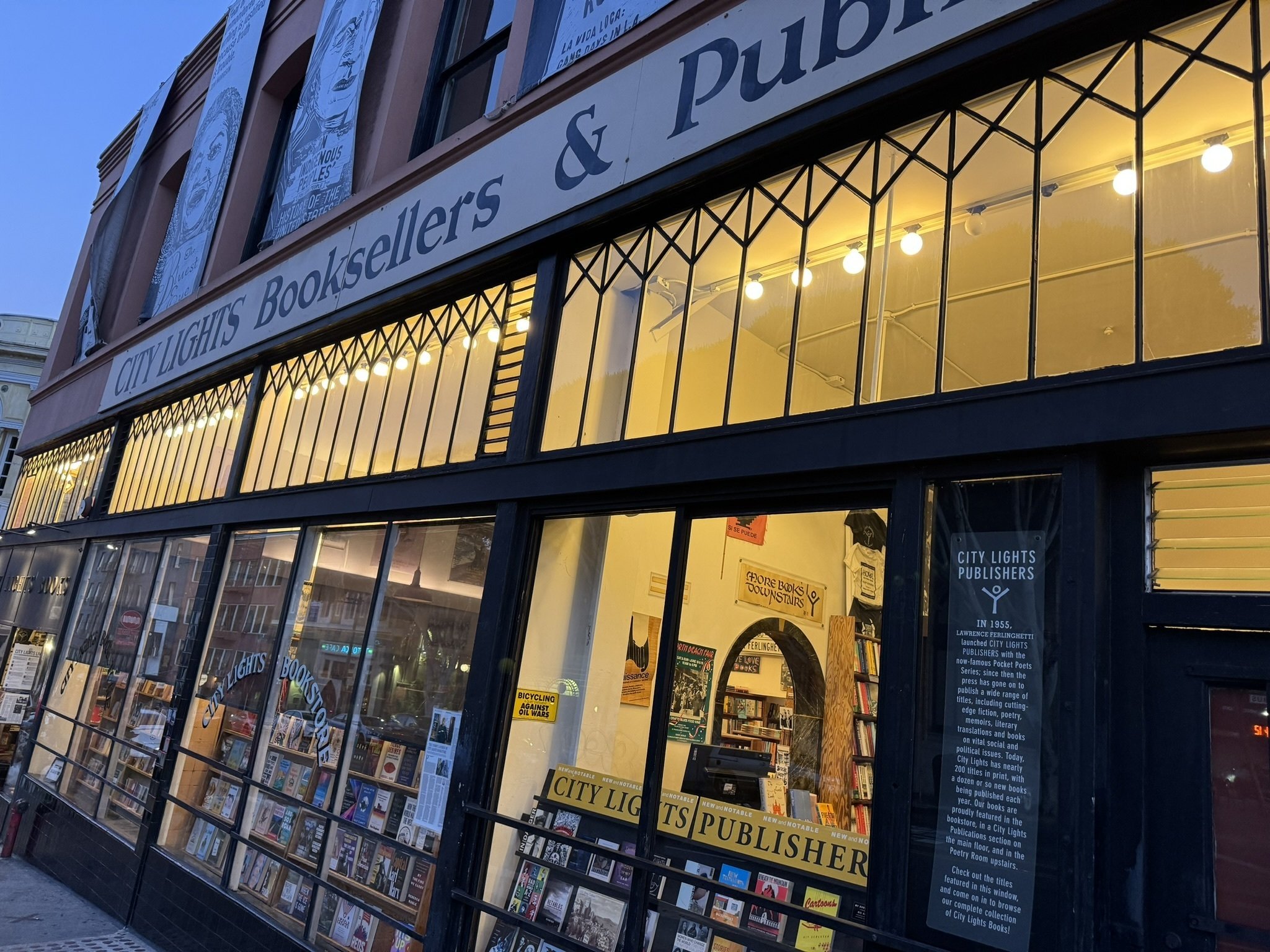 サンフランシスコ書店紹介】CITY LIGHTS BOOKSTORE: ビート