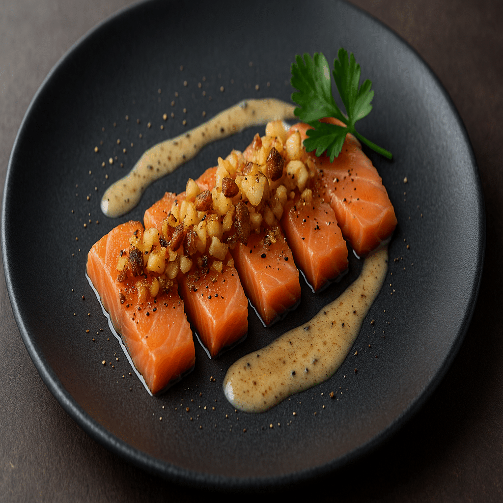 20 サーモンと栗のカルパッチョ｜レシラボ-Recipe Laboratory-