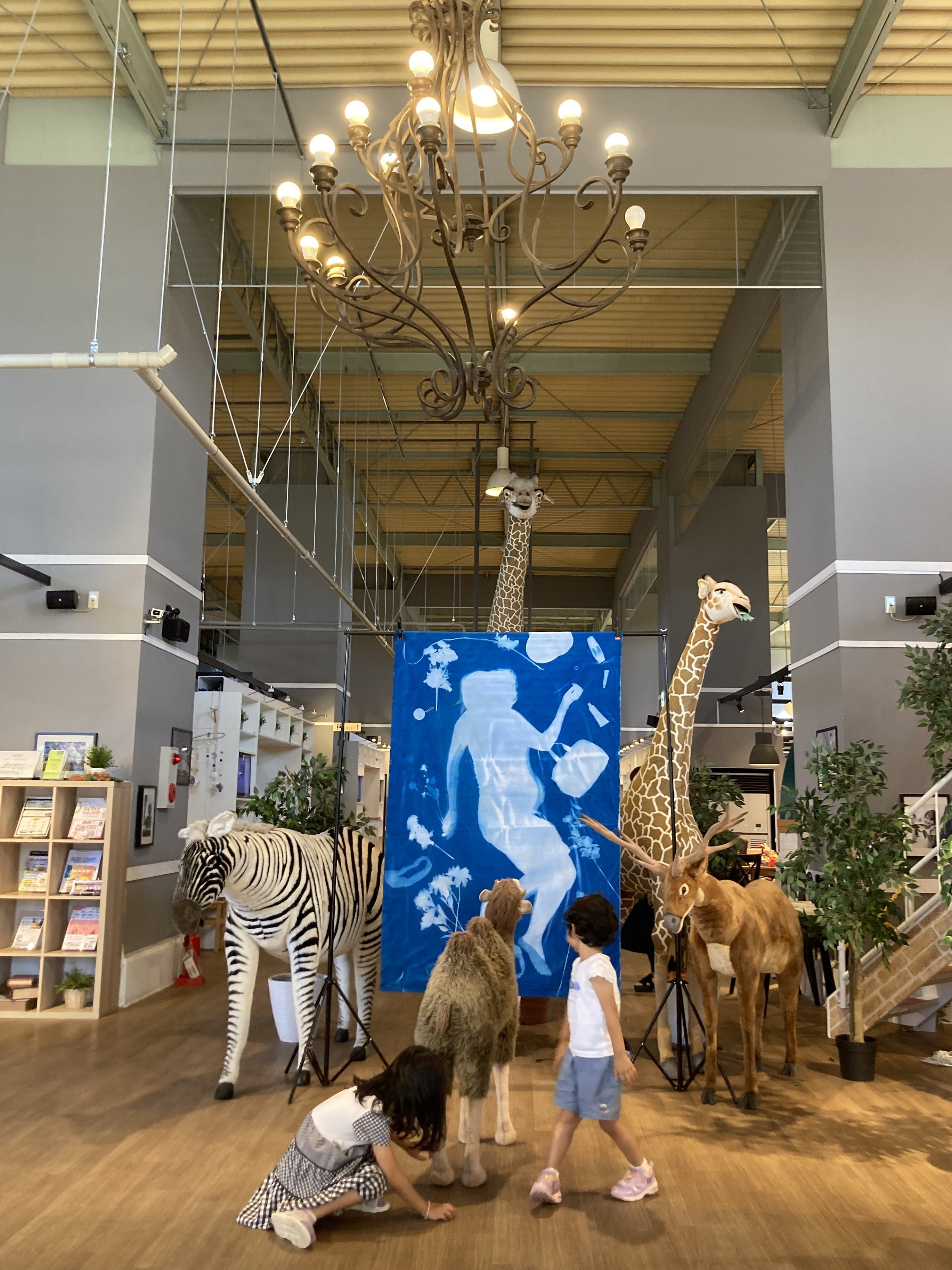 Art project 2025】 等身大の家族写真、ヘアドネーション前の記念