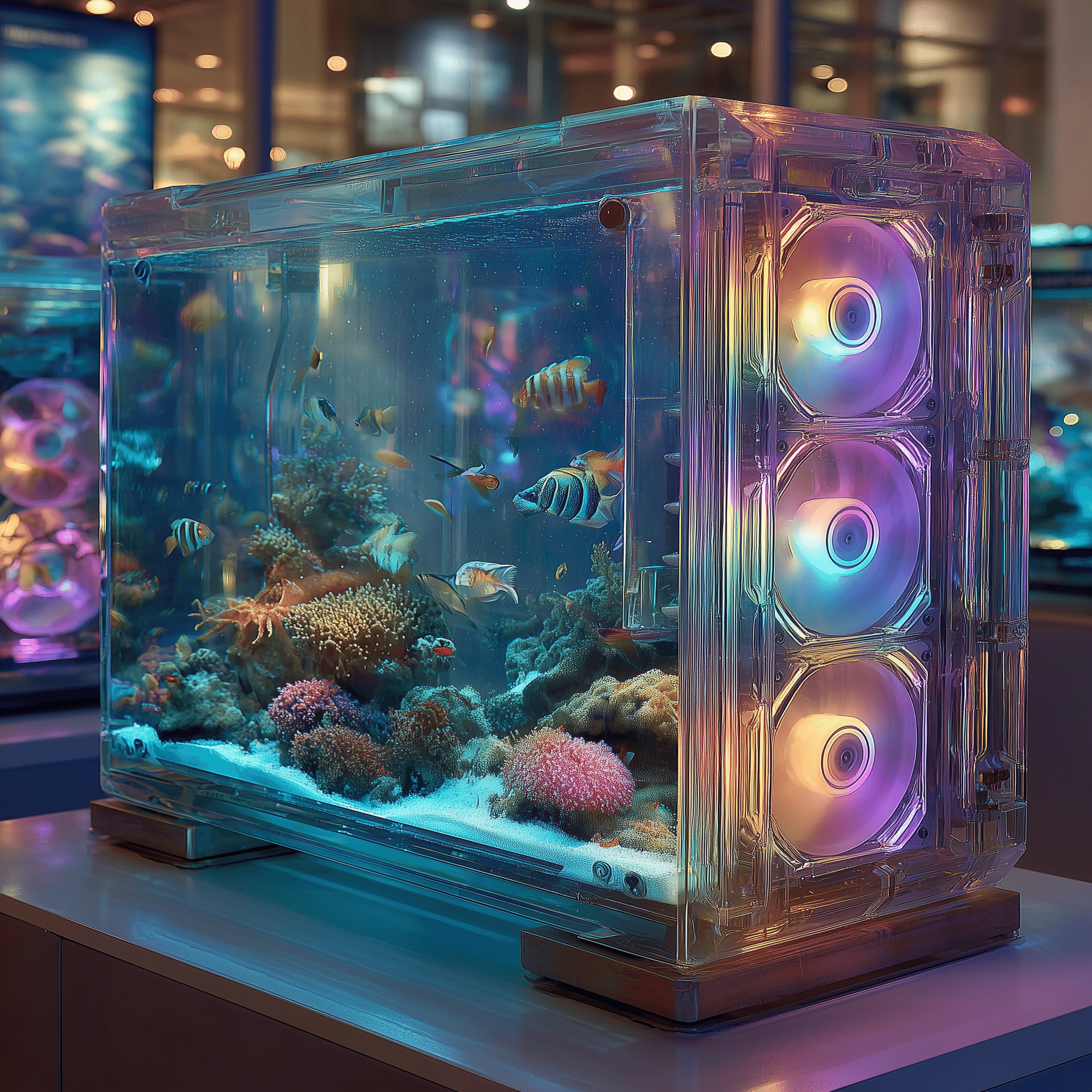 リトグラフ 魚と模様のアート作品 大藪雅孝「 金魚 」オリジナル リトグラフ 版画 絵画 さかな きんぎょ