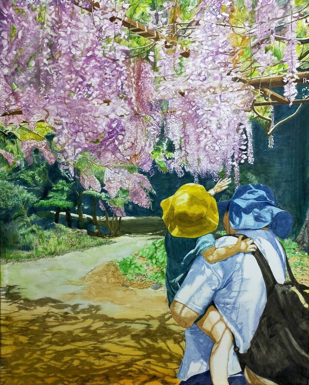 Step87】「絆」の水彩画｜瑞島 魁祐（みずしま かいゆう）