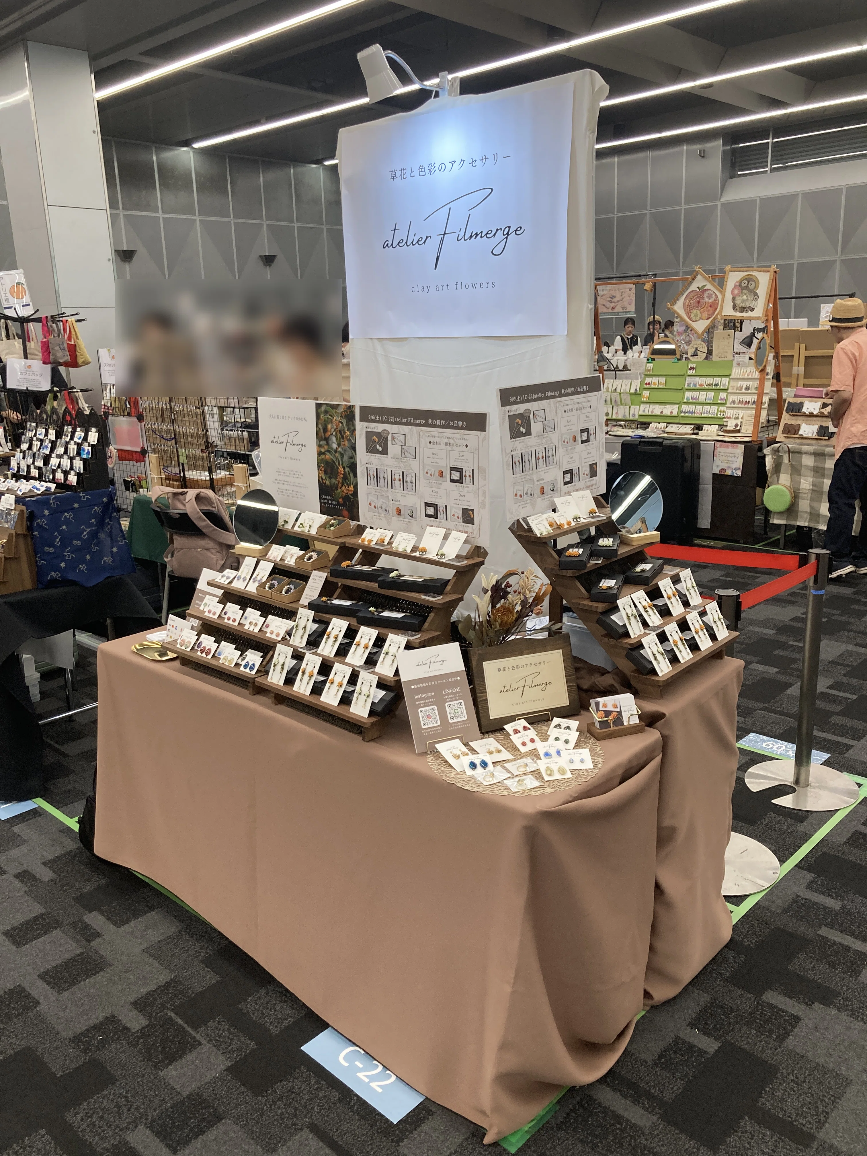 東京ハンドメイドマルシェ2025秋 出展レポート｜YOMI_クレイ
