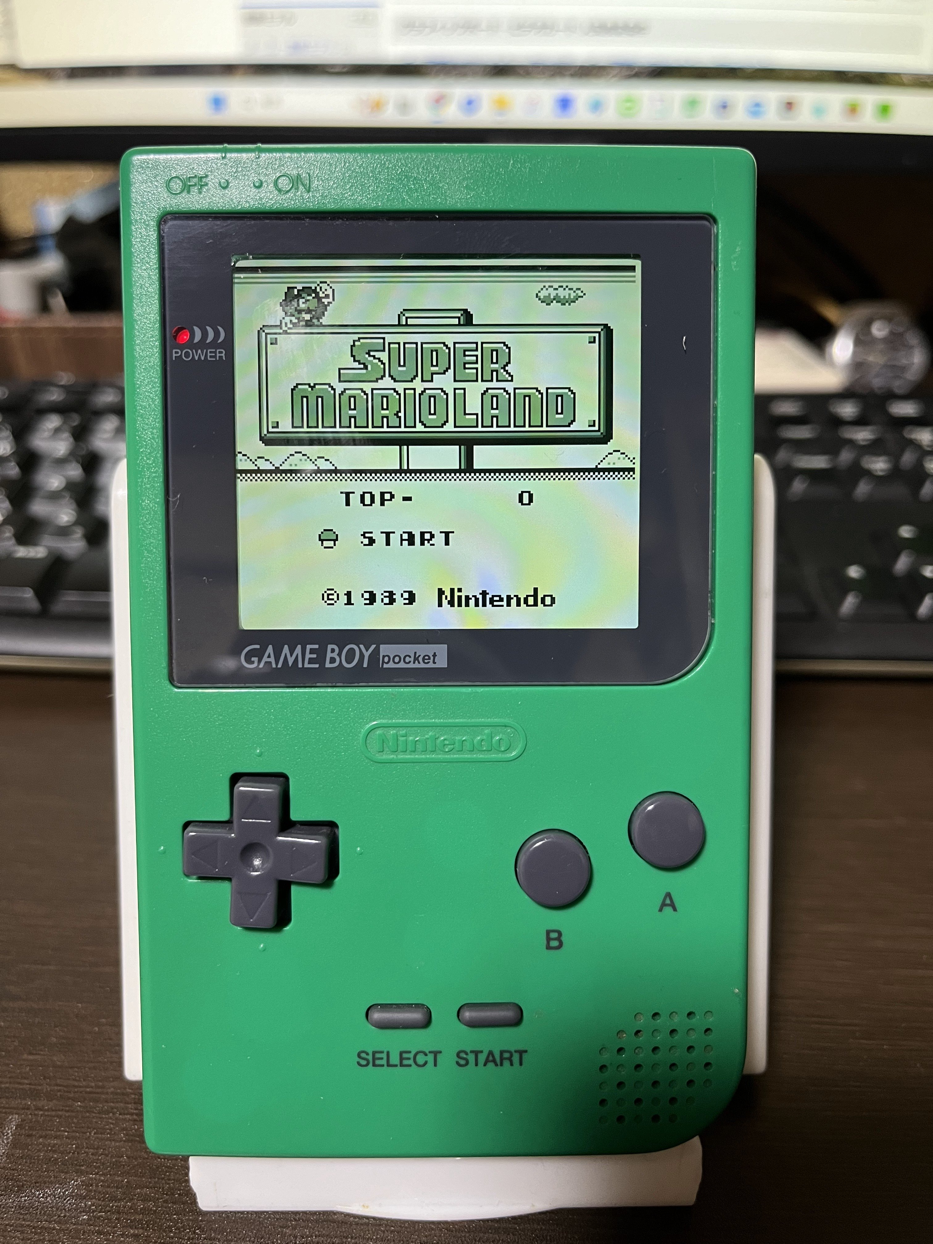 ゲームボーイポケット緑 ゲームボーイ - ゲームボーイポケット 緑の通販 by ベア's shop