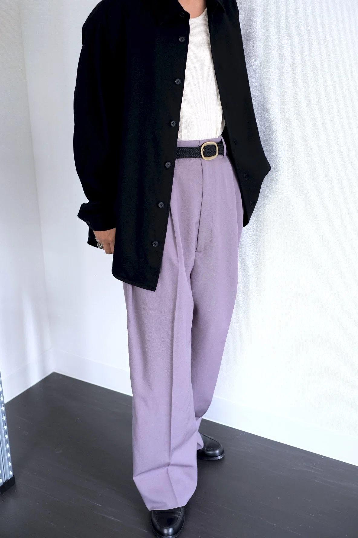 異次元パンツ ”nonnotte 5-Tuck Wide trousers