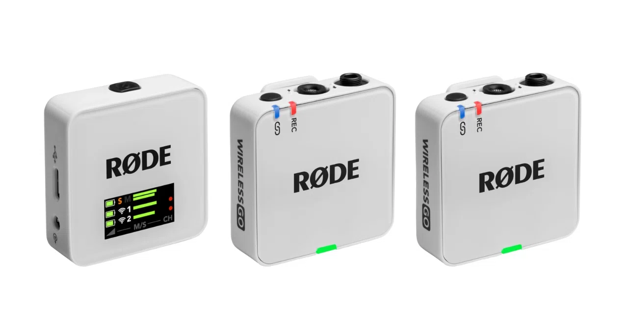 RODE Wireless GO（ワイヤレスゴー）初代＋ラベリアマイク付 RODE ワイヤレス ゴー（第3世代）ホワイト：新色でクリエイターの