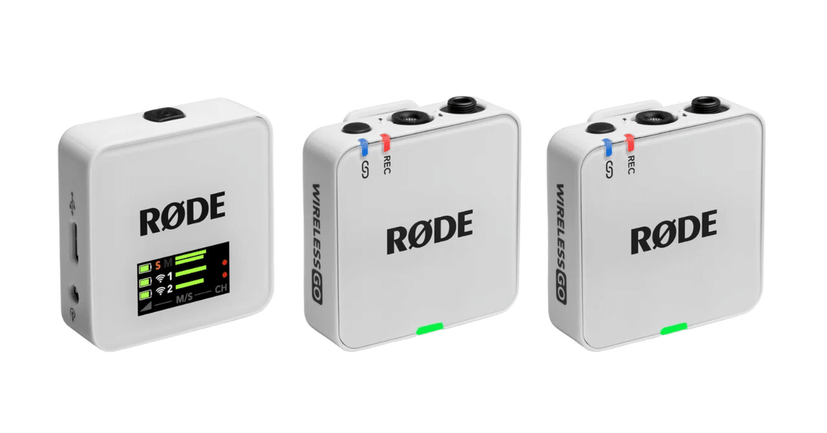 RODE　ワイヤレスゴー　初代　ホワイト　Wireless GO Ⅰ RODE WIRELESS GO ワイヤレス ゴー ホワイト RODE】徹底比較