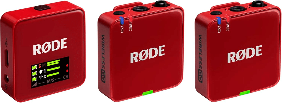 RODE ワイヤレスゴー第3世代 レッド｜GetGadgetGot
