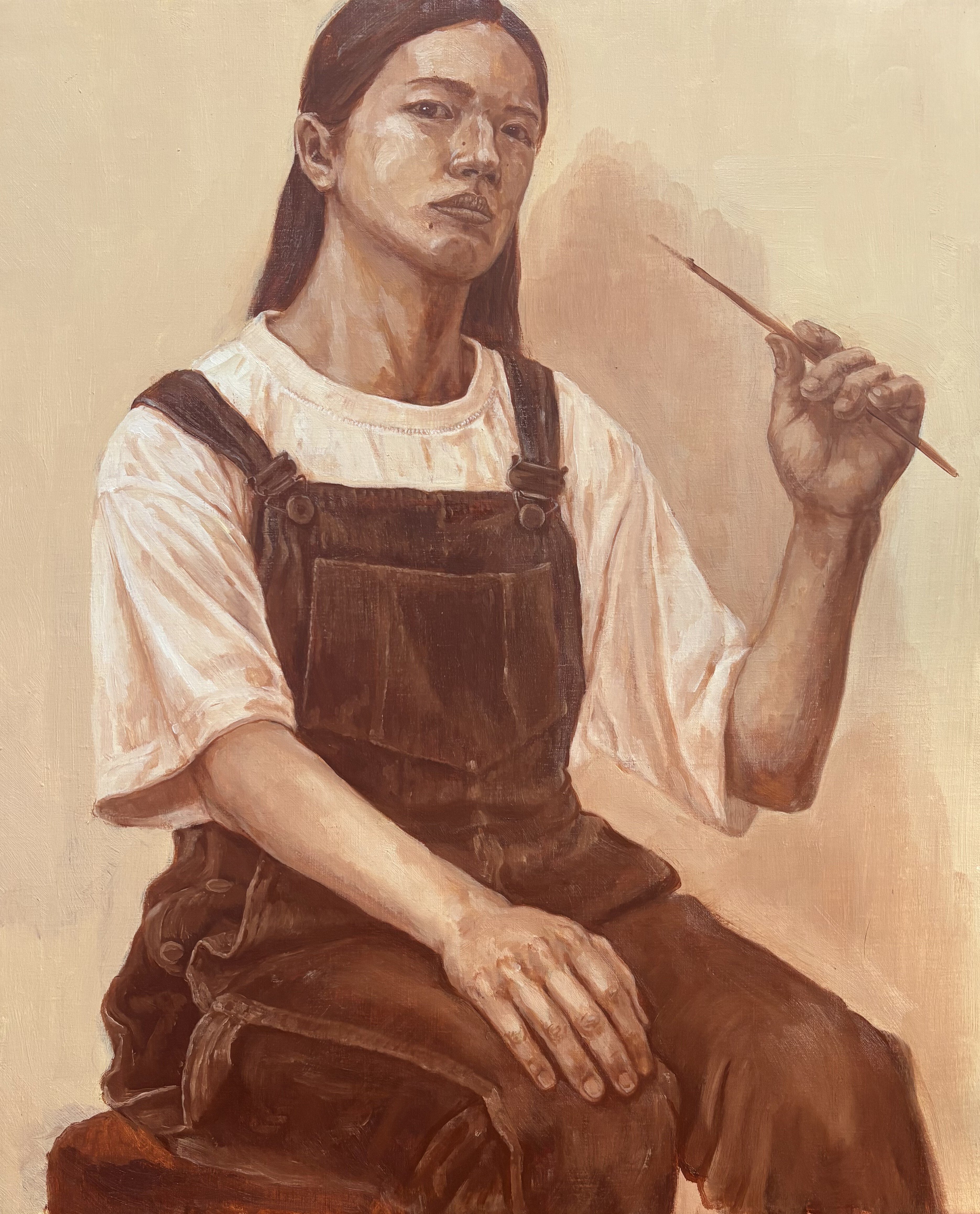 カナビ提出自画像制作｜金沢美術学院