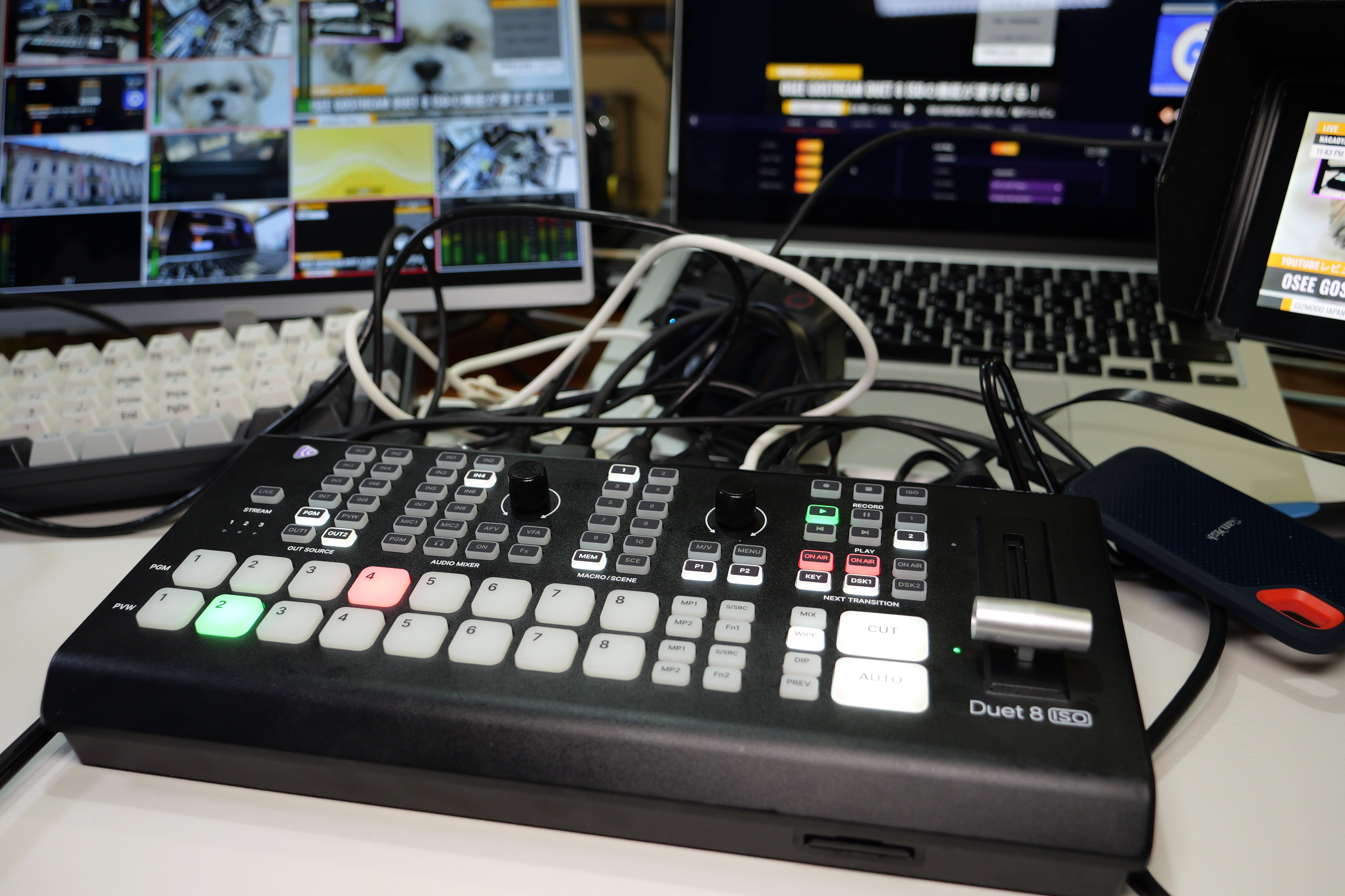 レビュー品】【実機レビュー】Osee GoStream Duet 8 ISO｜8ch 4K入力