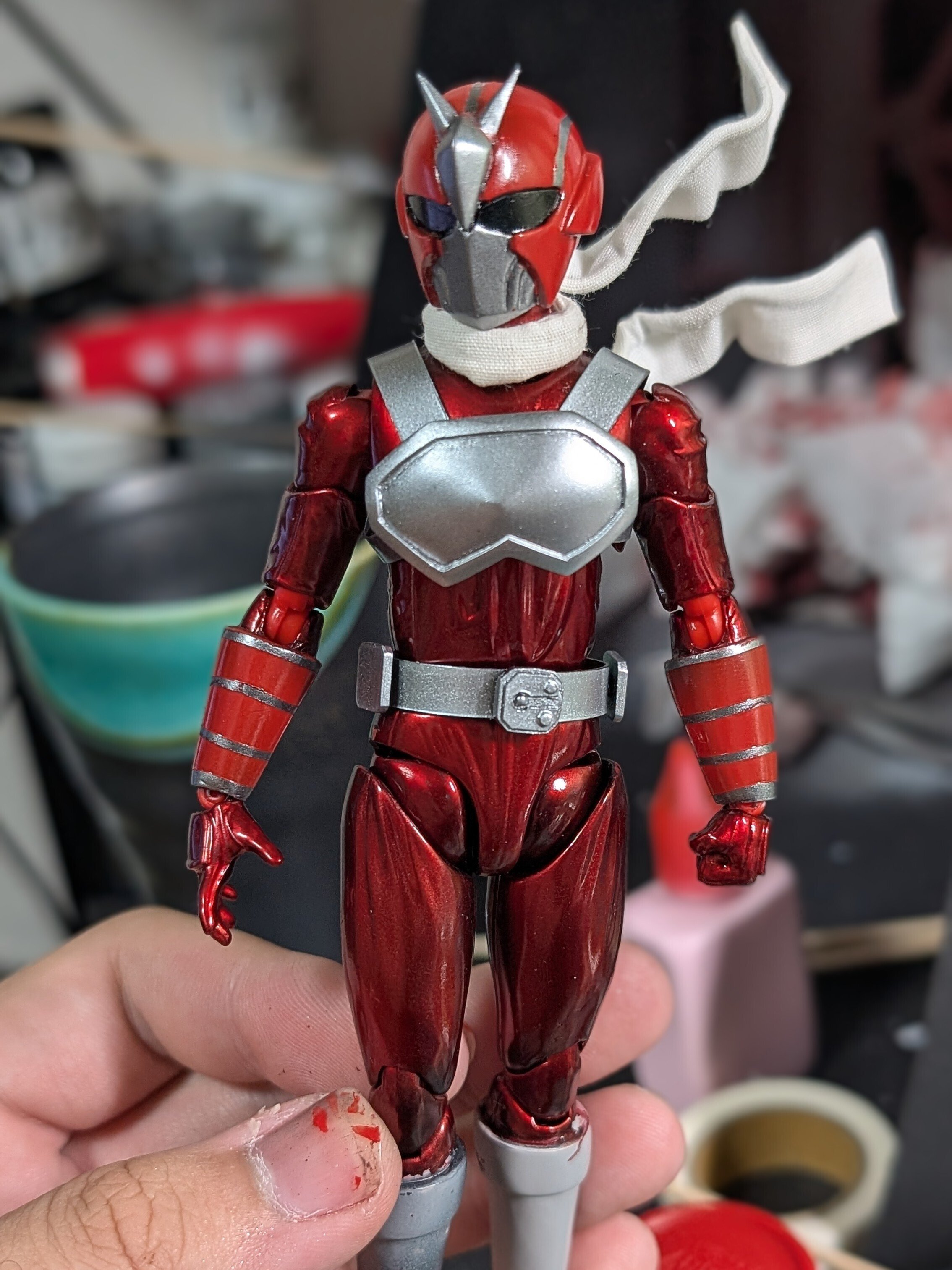 迫真手芸部】 S.H.Figuarts改造『超人サイバーZ 1号