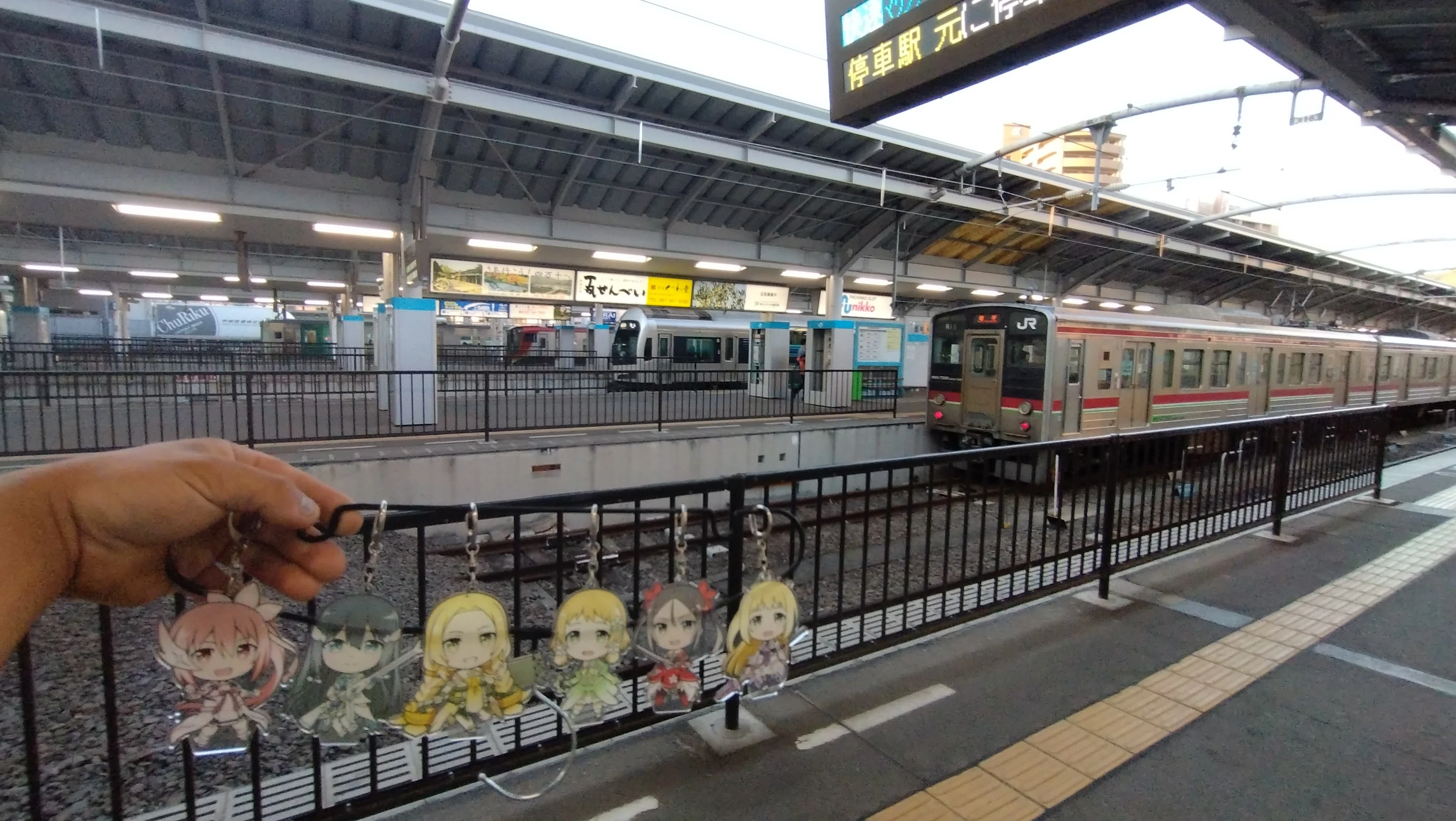 乃木園子ちゃんお誕生日旅行・JR高瀬駅&JR多度津駅工事について