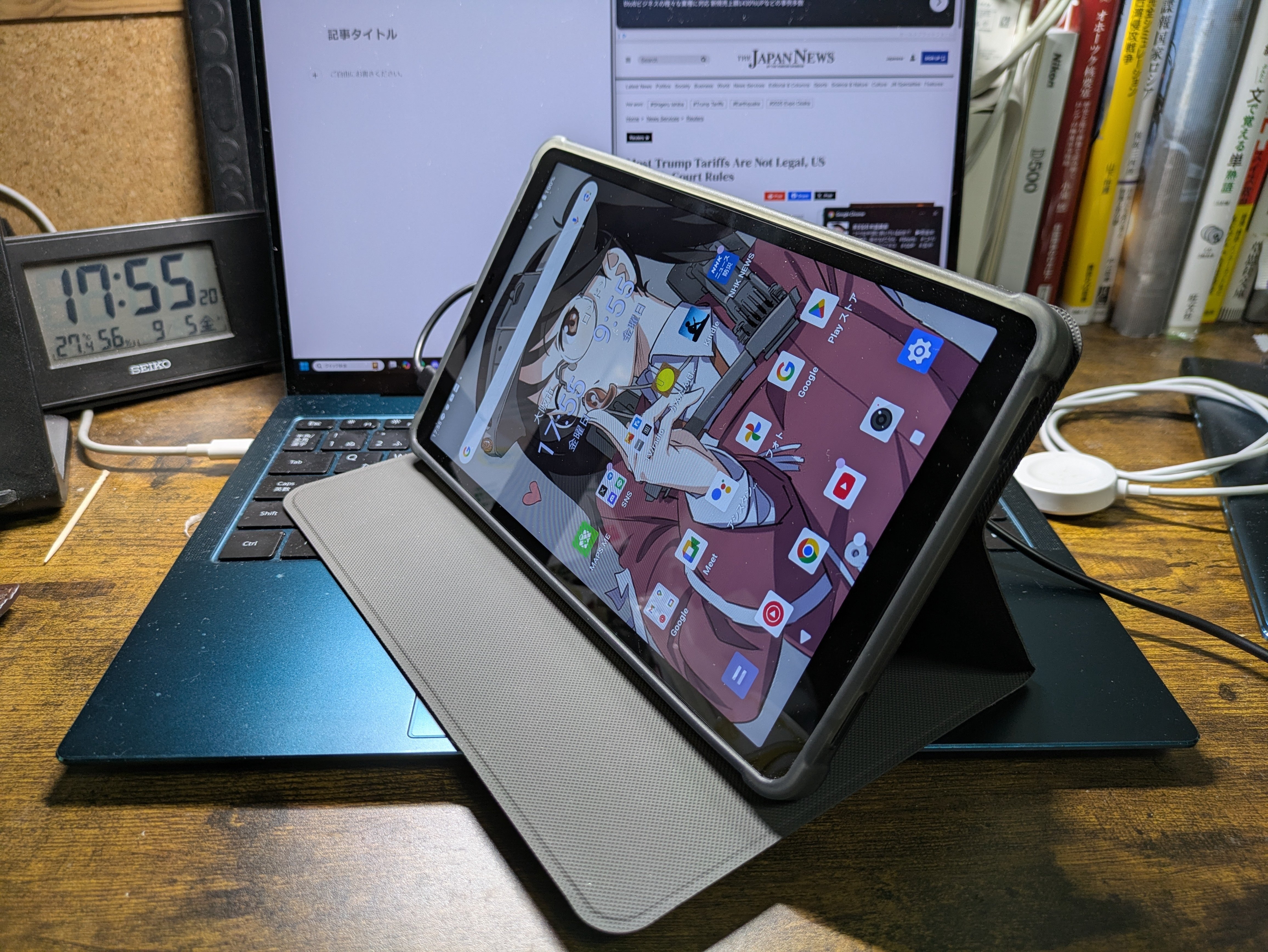 か*ず様 一点物！新品未使用　Android 15 タブレット - タブレット NEC PC-T0855KAS 8.7型 Androidタブレット 4GBメモリ 128GB