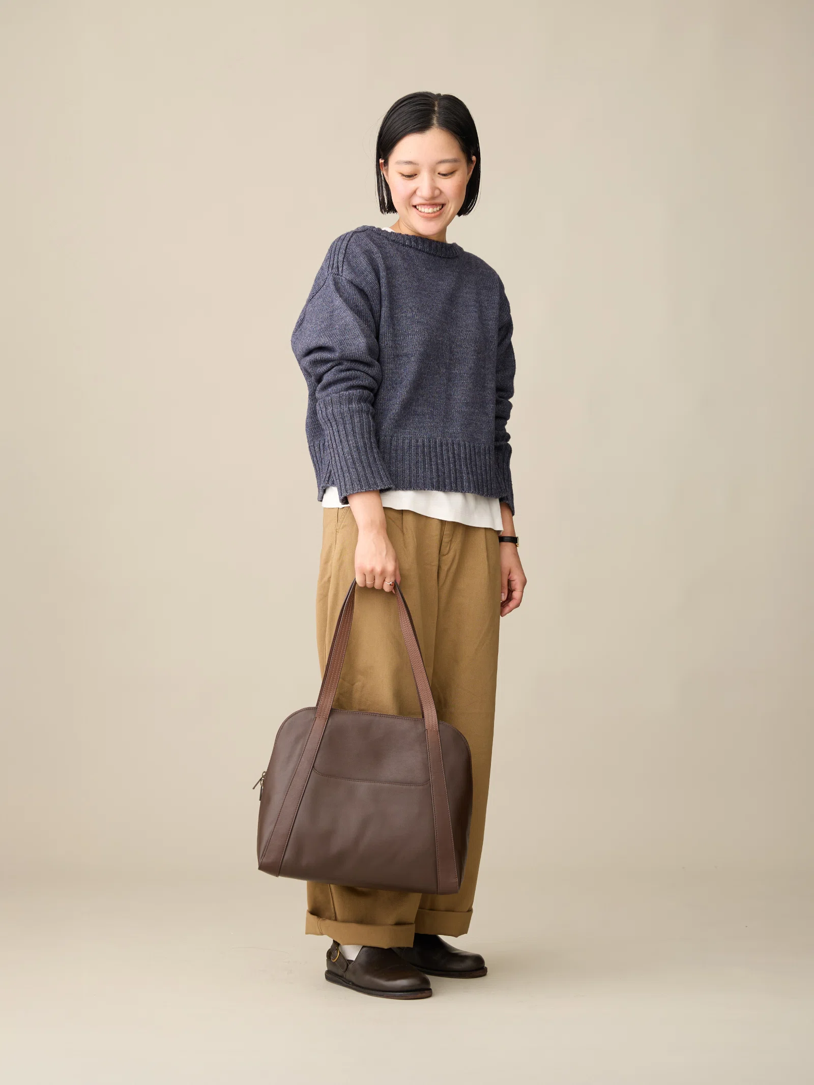 ボストン トートで叶える。自然体で、しなやかな大人のための