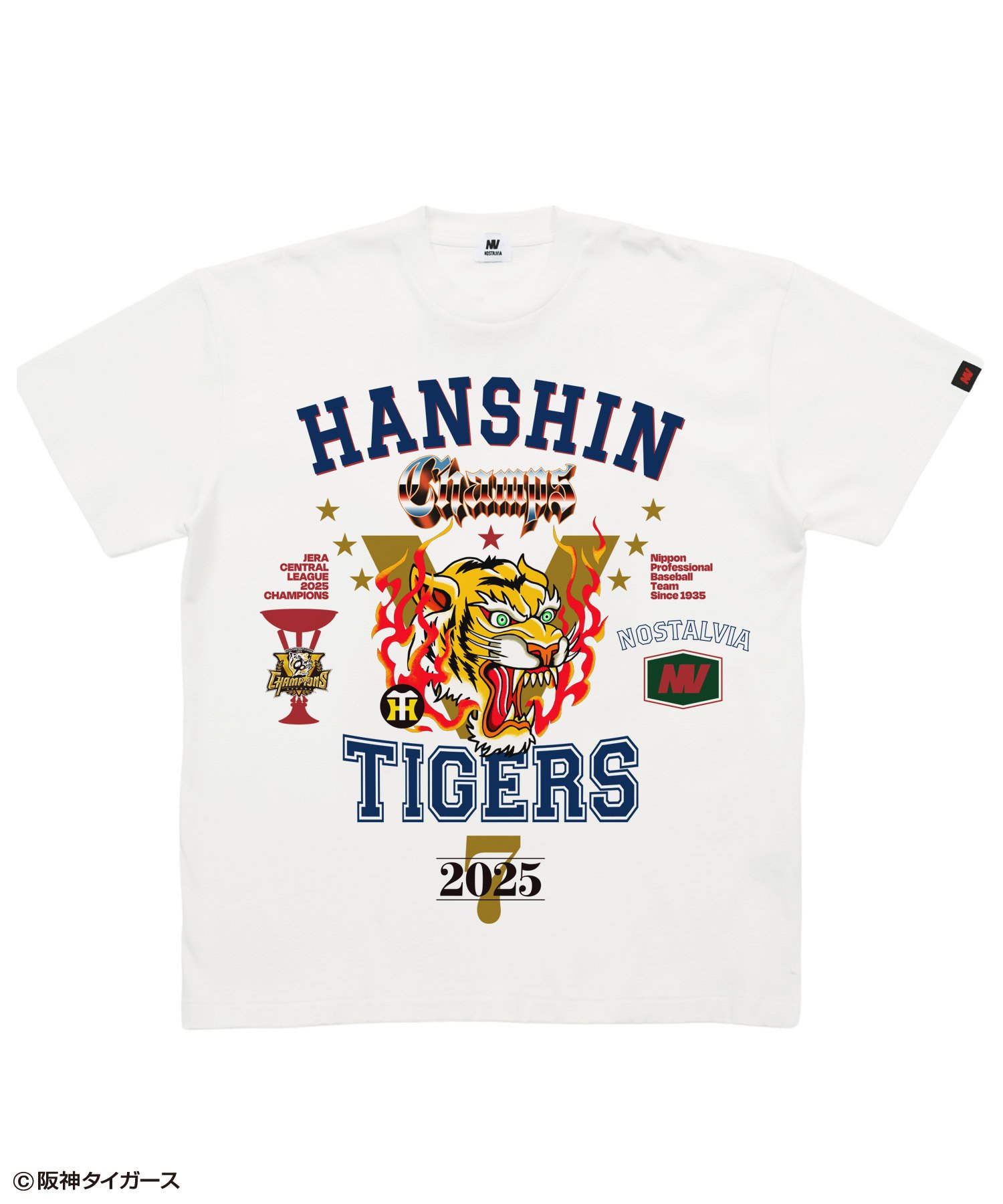 阪神タイガース☆優勝記念☆ゴールドTシャツ☆阪神百貨店限定☆新品 店舗販売 | 2025 JERA セントラル・リーグ 優勝記念グッズ特設サイト