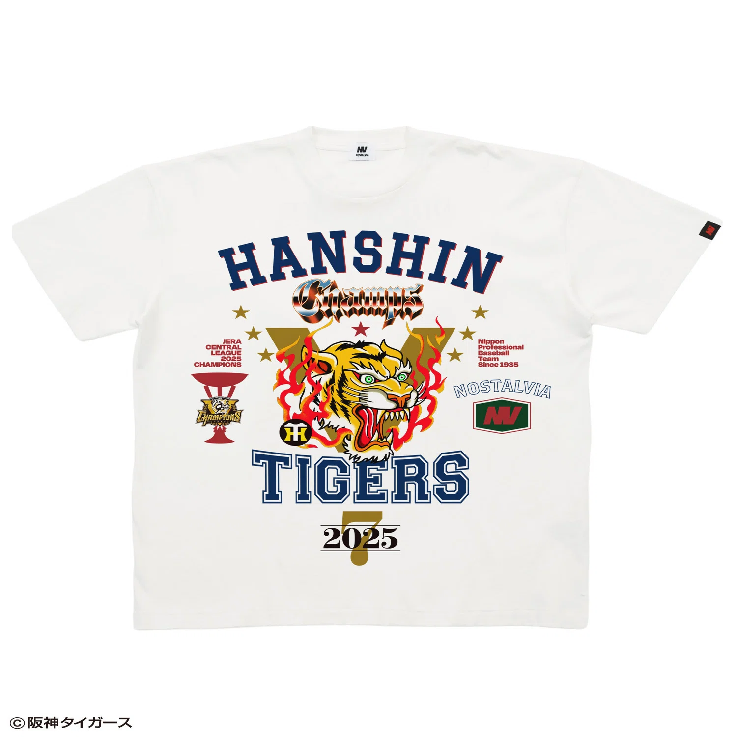阪神タイガース優勝記念グラフィックTシャツ販売！｜NOSTALVIA 