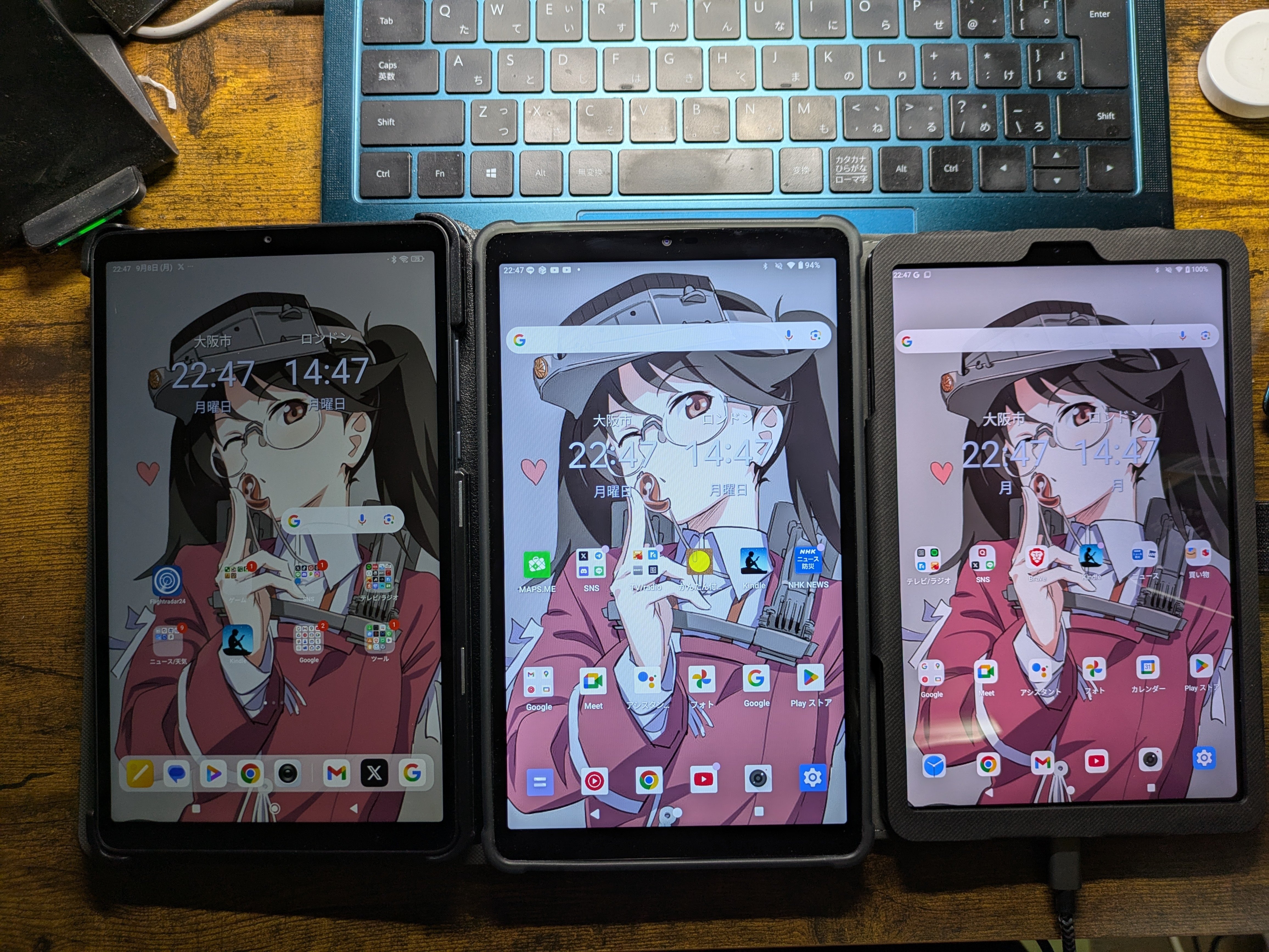 格安Androidタブレット三機種ポチってみた件:レビュー編｜Akira
