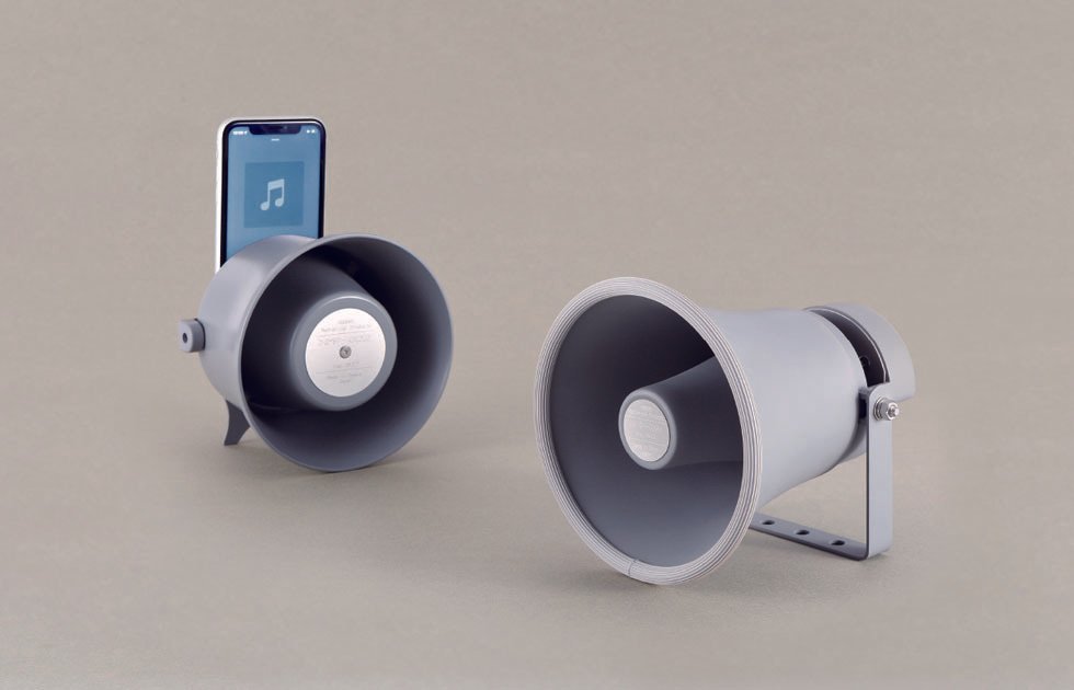 拡声器メーカーが作る無電源スピーカーの風情豊かな響きに耳をすませば