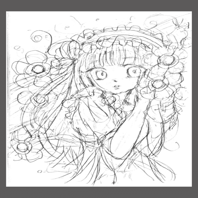 AI × 手描きで完成させた新作イラスト」｜ひめいち（Himeichi）