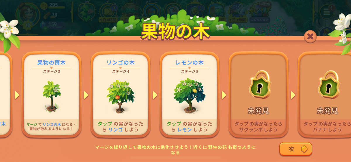 果物の木