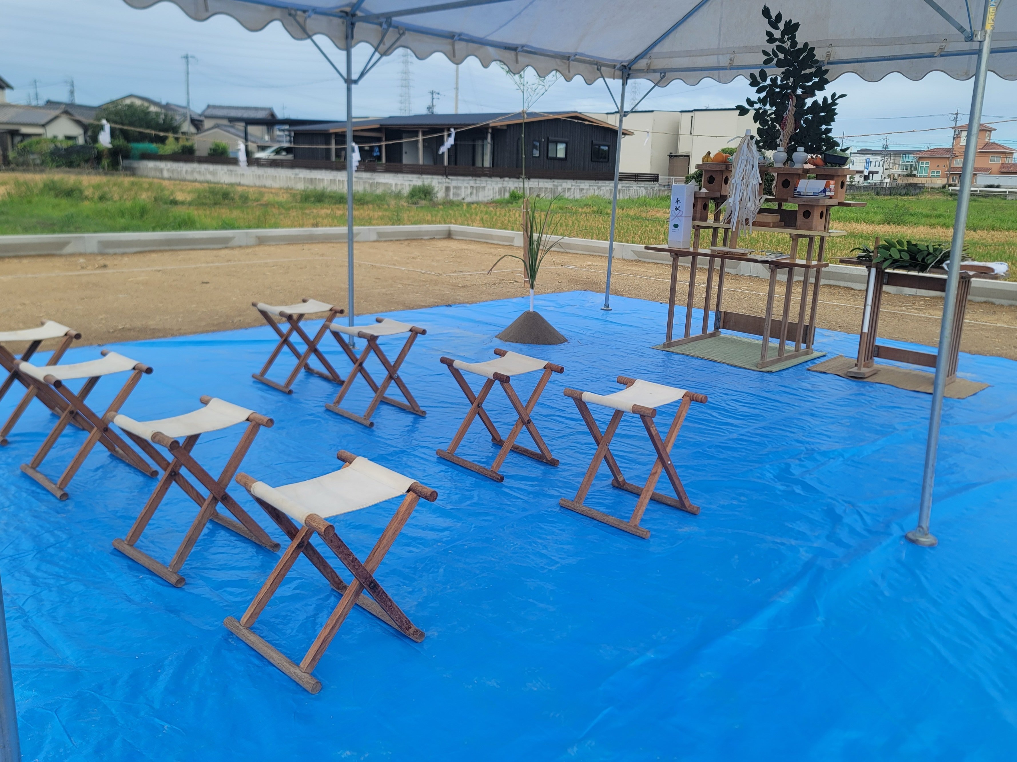 自分で地鎮祭　セット 簡易的にできる！地鎮祭のやり方まとめ | フリーダムな暮らし