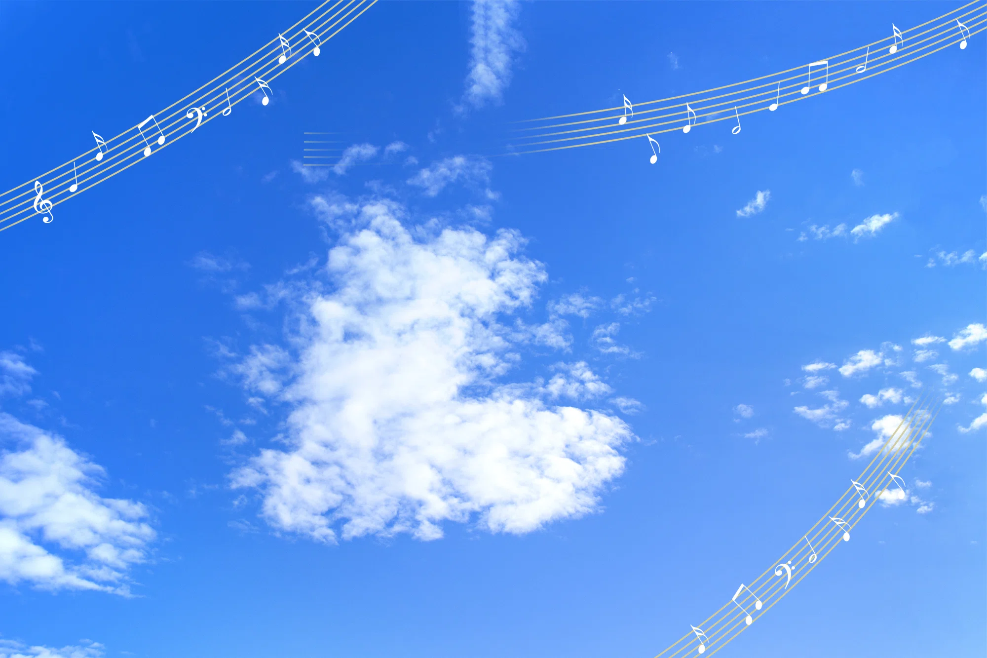 朝焼けの空と青空 No.121 ｜ribbon(リボン)