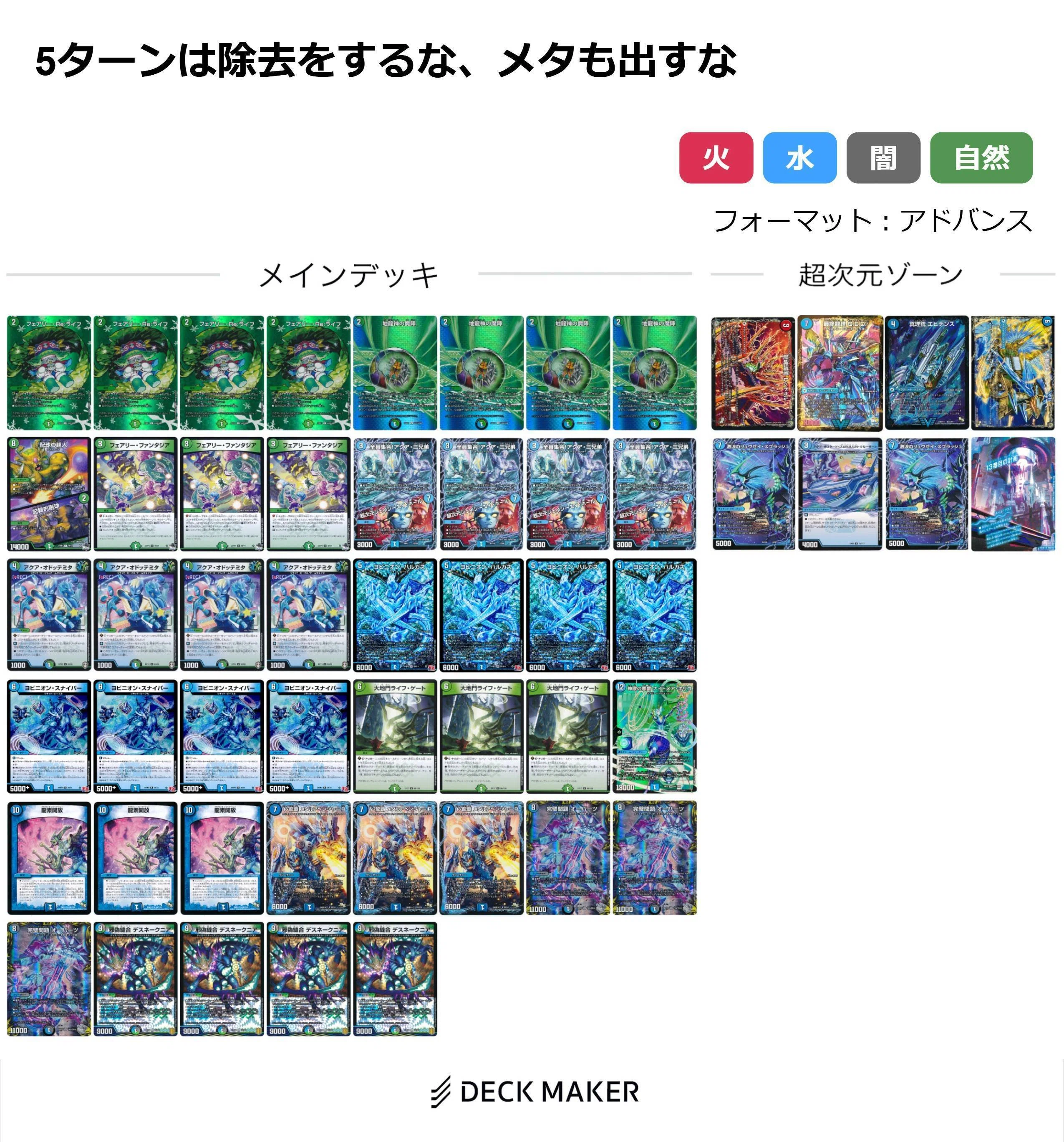 デュエマ】自作デッキ置き場｜はぐるま